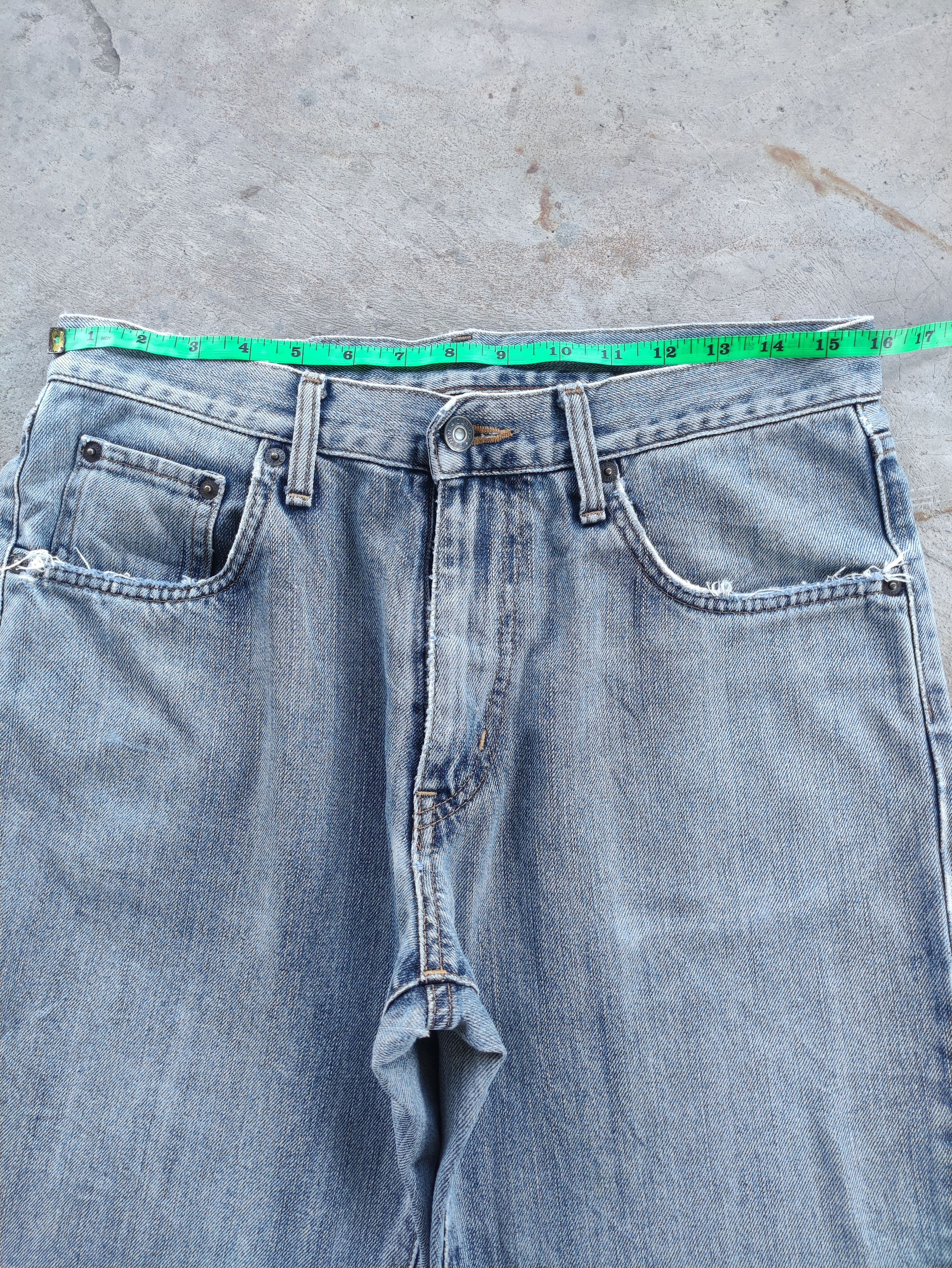 Edwin Vintage Edwin Jean Distressed Faded Denim Pants Size US 32 / EU 48 - 6 Thumbnail