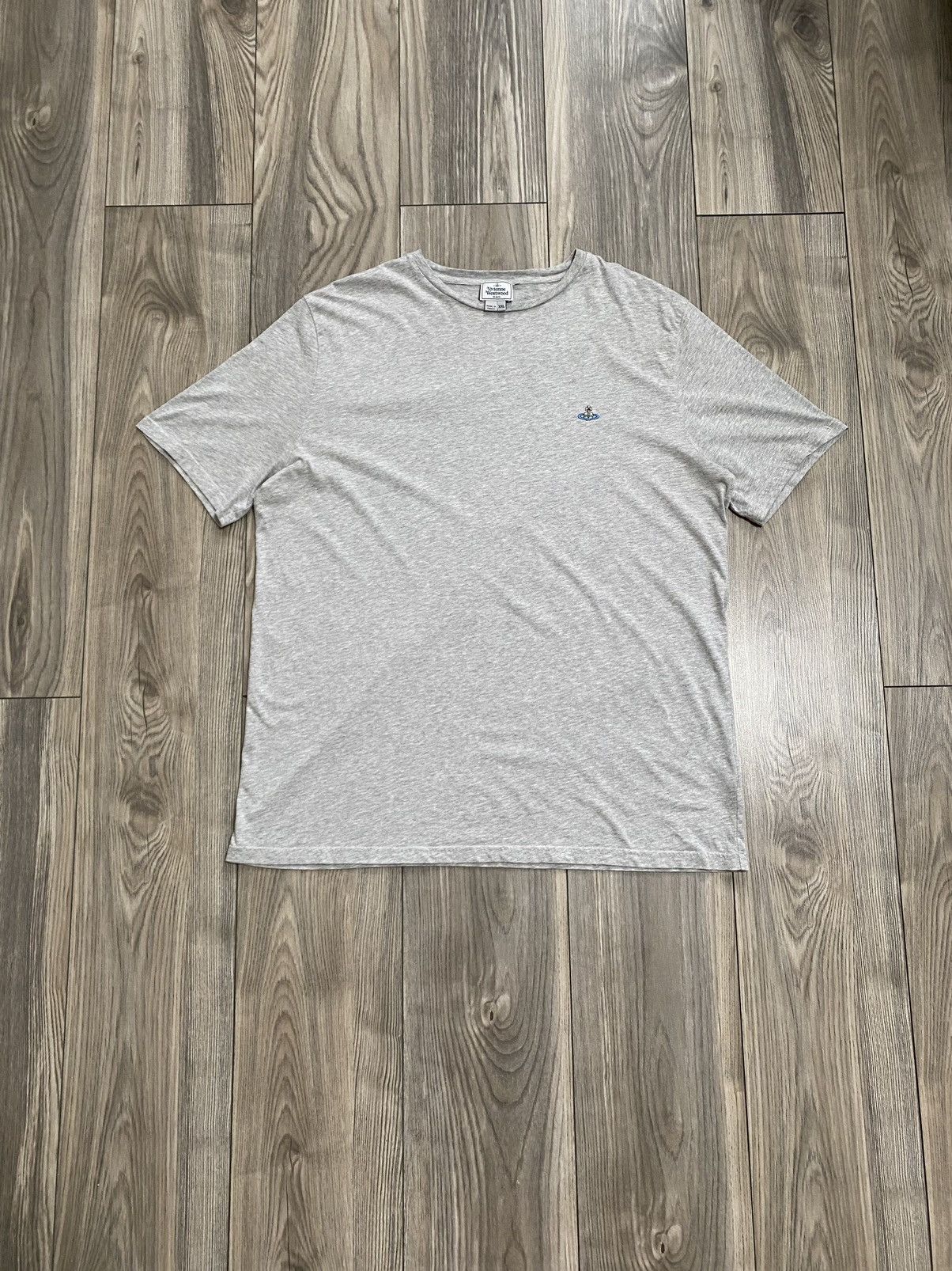 Vivienne Westwood Vivienne Westwood Basic Logo Grey T- Shirt Mens Size XXL Size US XXL / EU 58 / 5 - 1 Thumbnail