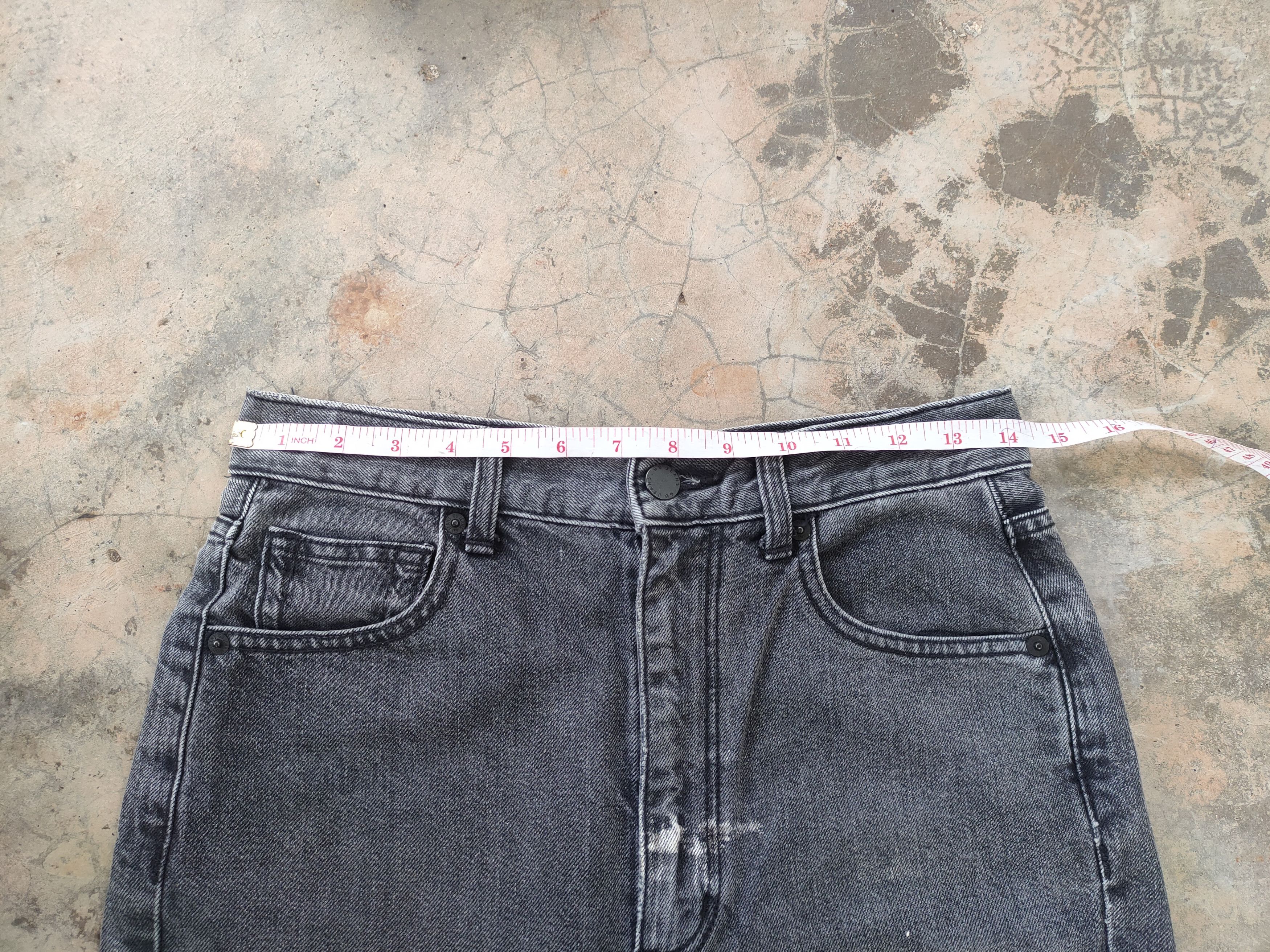 Japanese Brand × Jean W28 VINTAGE JAPANESE FADED BLACK JEANS DENIM PANTS Size US 28 / EU 44 - 6 Thumbnail