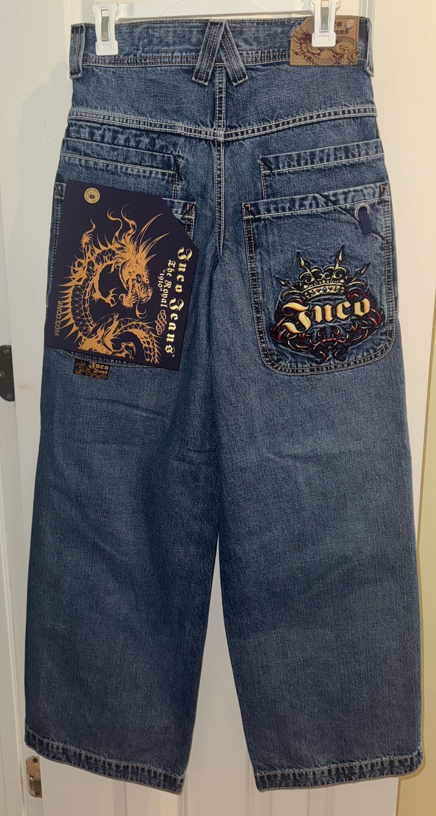 JNCO JNCO W Royal Hand-Sand Dark Stone Size 23" - 1 Thumbnail