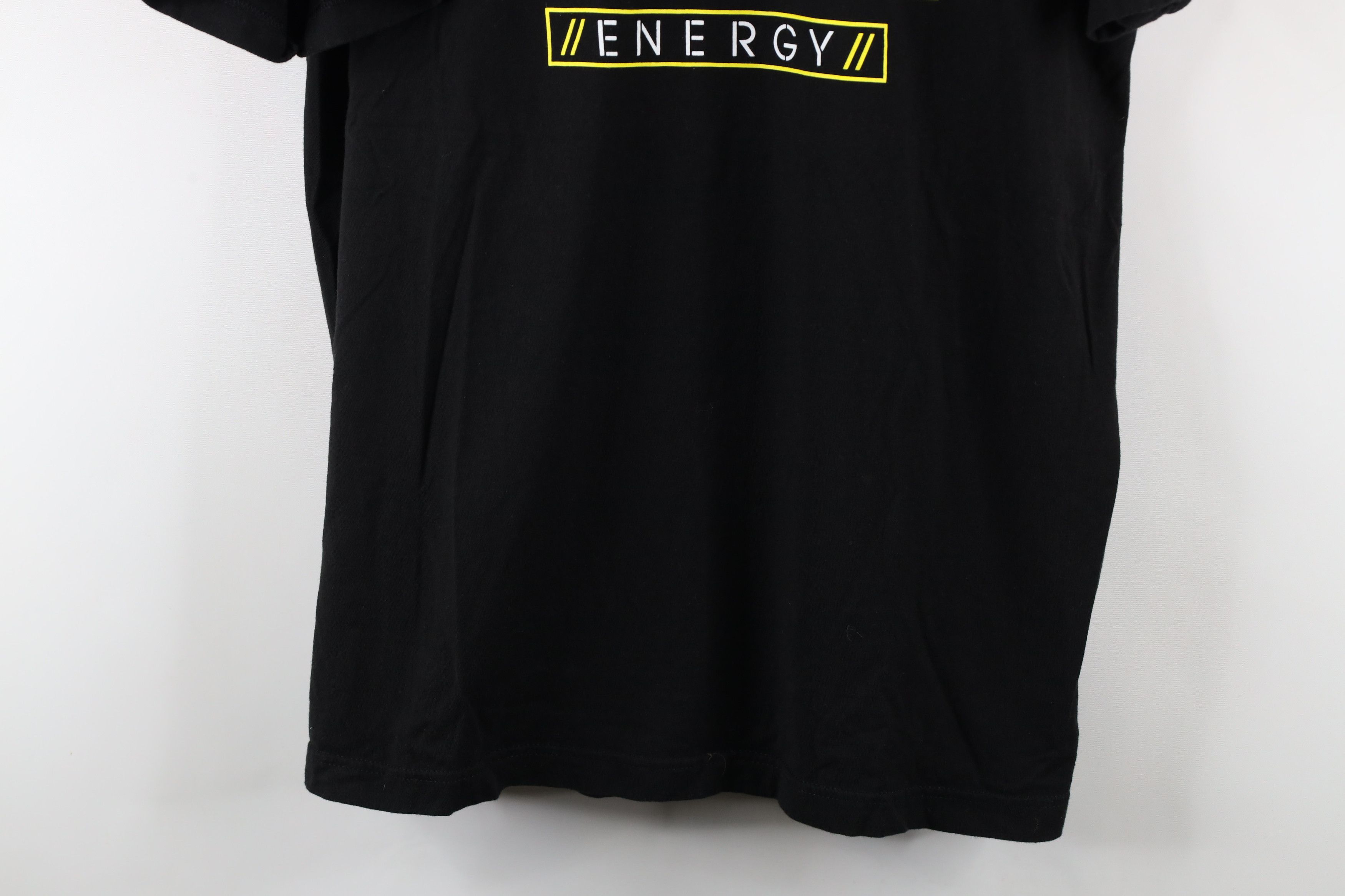 Vintage Rockstar Energy Drink Big Logo Short Sleeve T-Shirt Black Size US XXL / EU 58 / 5 - 3 Thumbnail