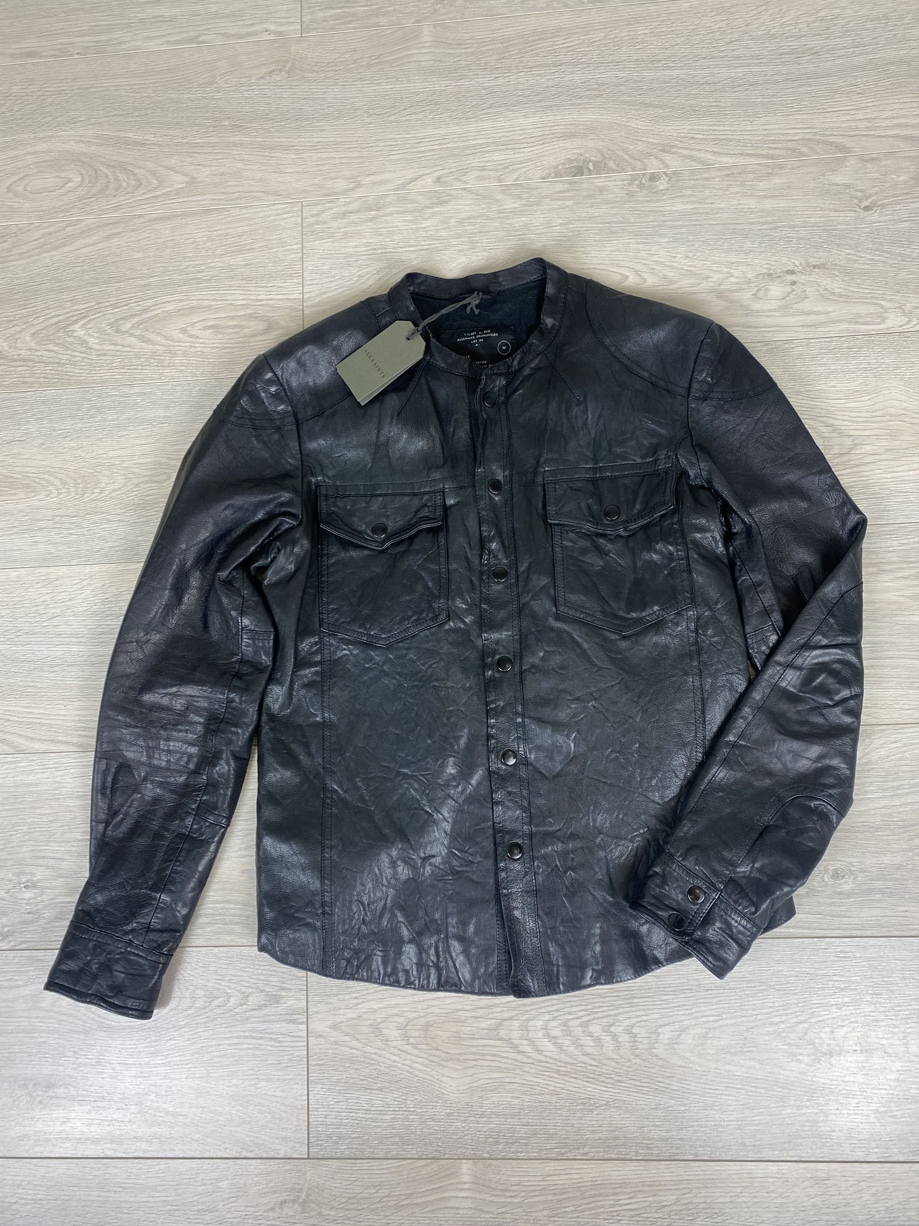 Allsaints Allsaints Leather Jacket Shirt Size US M / EU 48-50 / 2 - 3 Thumbnail
