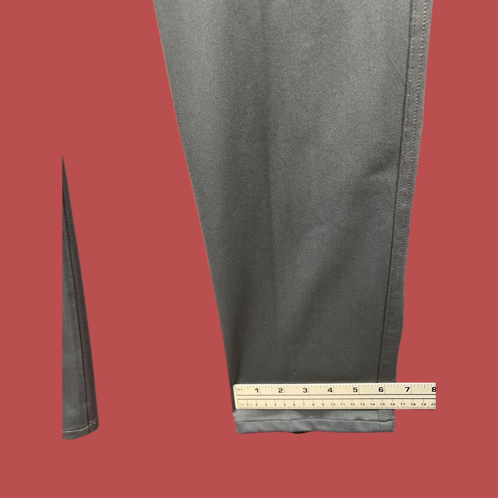 Other Stylus - 5 Pockets Mens Slim Fit Flat front Pant - Gray - 3 Size US 30 / EU 46 - 9 Thumbnail