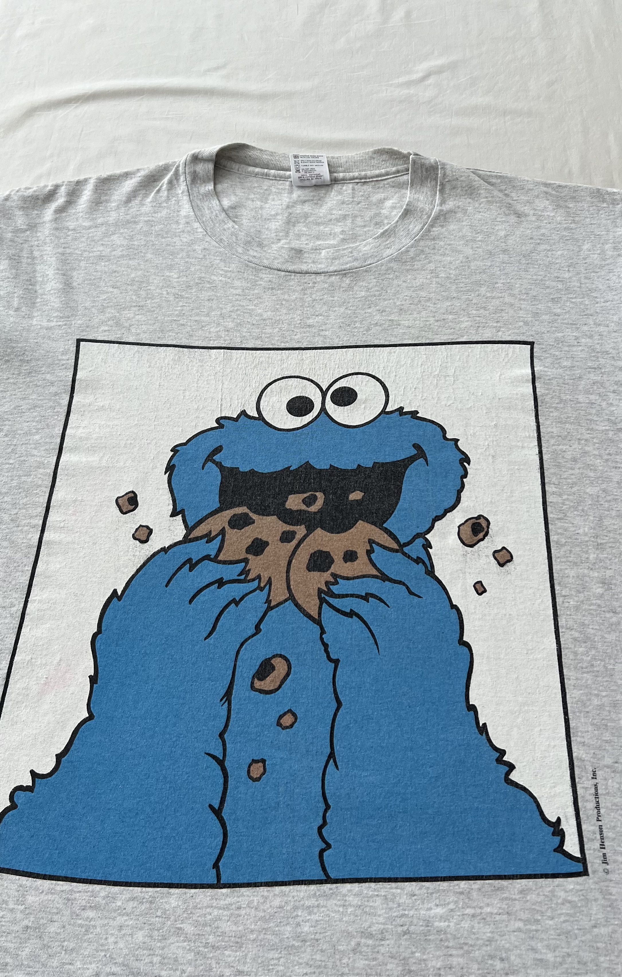 Cartoon Network Vintage 90s Jim Henson Cookie Monster Sesame Street Muppets Size US XL / EU 56 / 4 - 3 Thumbnail