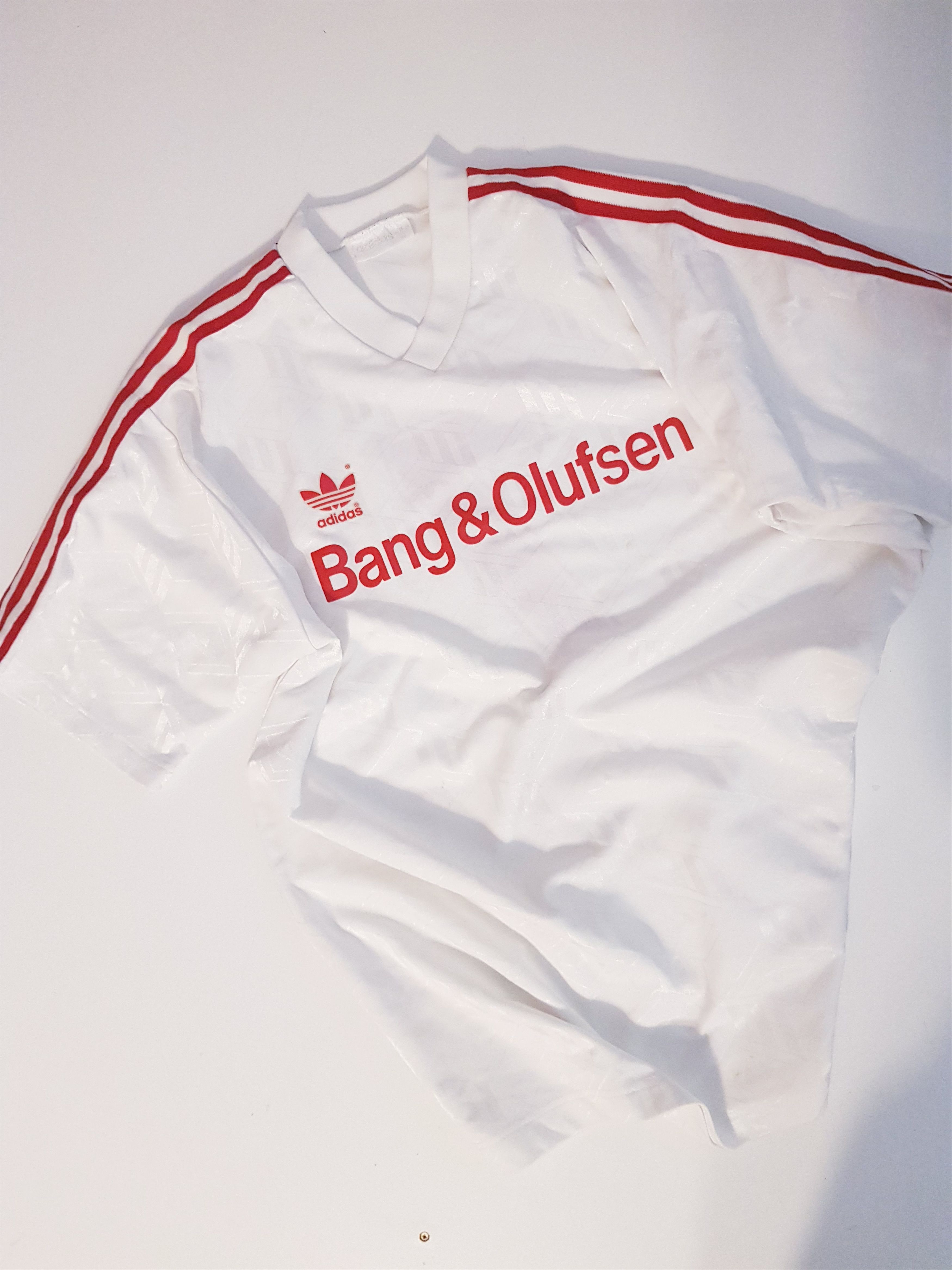 Adidas Adidas Trefoil Bang & Olufsen Archival Football Shirt L #7 Size US L / EU 52-54 / 3 - 1 Thumbnail