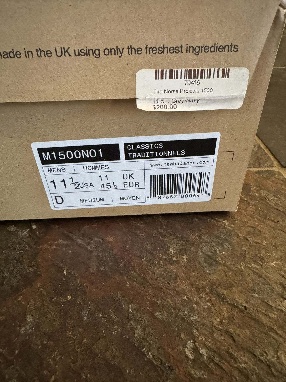 New Balance New Balance x Norse Projects M1500N01 “Danish Weather Pack” Size US 11.5 / EU 44-45 - 12 Thumbnail