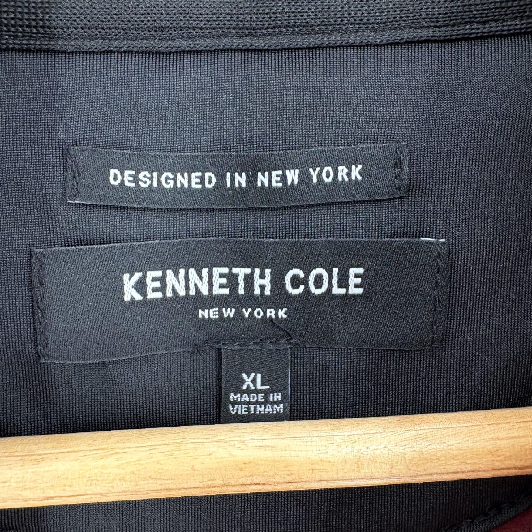 Kenneth Cole Kenneth Cole Sweatshirt Mens XL Red Fleece Snap Mock Neck Pullover Golf Casual Size US XL / EU 56 / 4 - 4 Thumbnail