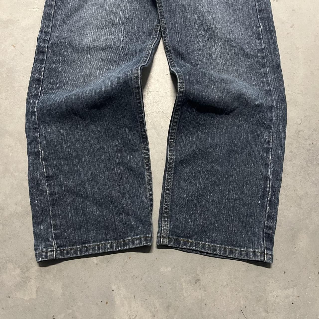Levi's Crazy Vintage Y2K/2000s Dark wash Essential Levis Denim Jeans! Size US 36 / EU 52 - 3 Thumbnail