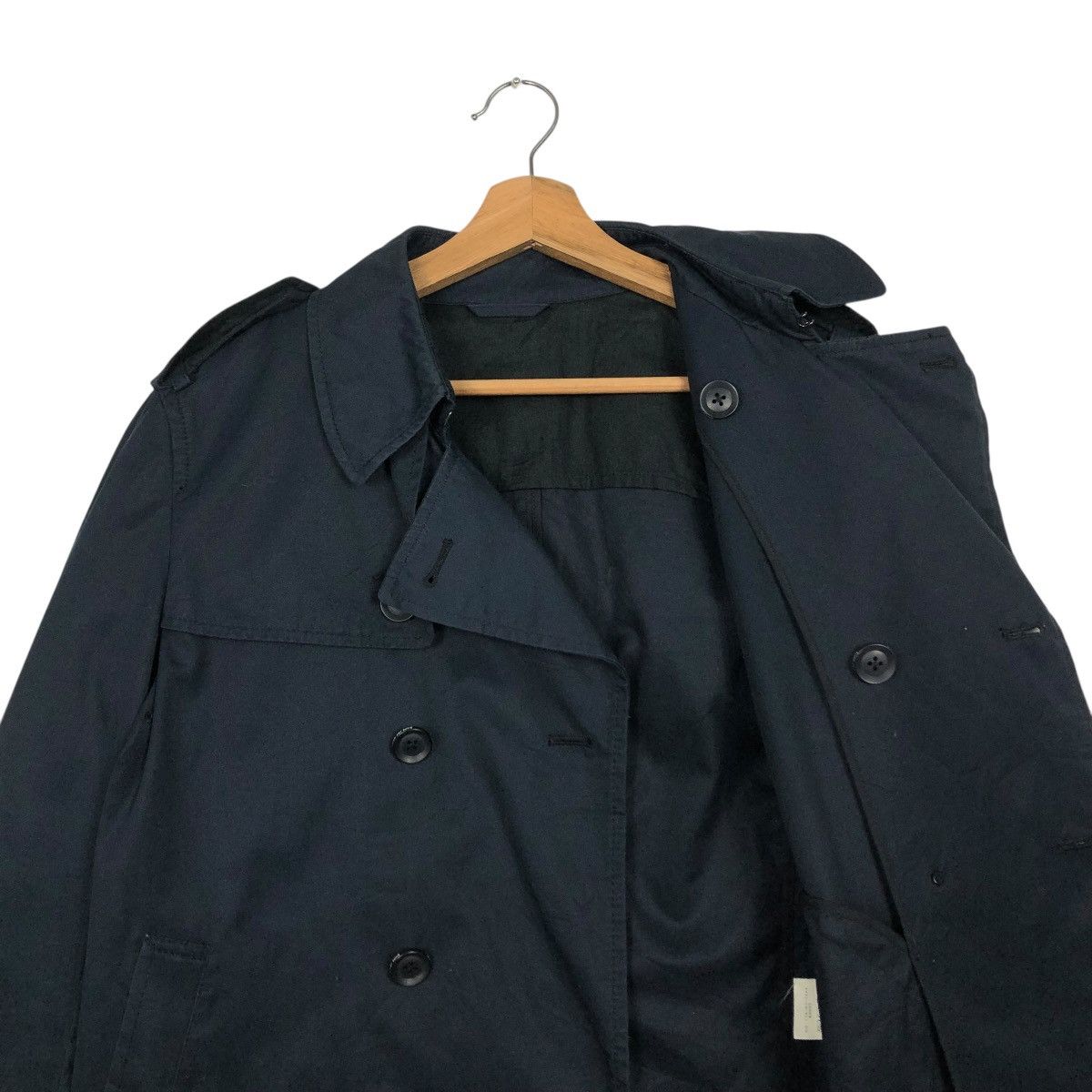 SHIPS 🔥RICH BLACK VINTAGE CHORE JACKET SHIPS JPN ISSEY MIYAKE Size US S / EU 44-46 / 1 - 14 Thumbnail