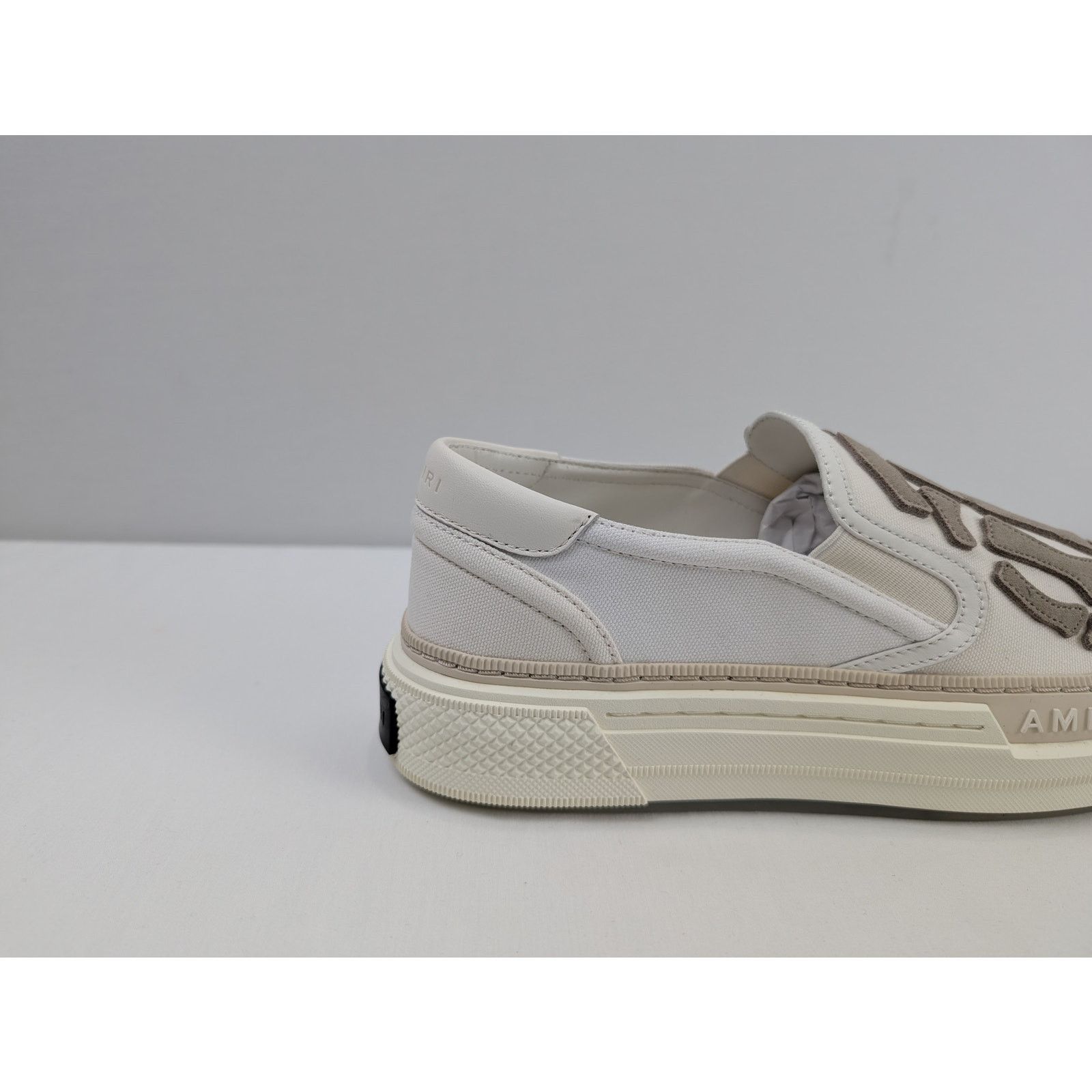 Amiri o1rshd1 Skel Top Slip on Sneakers in White Size US 11 / EU 44 - 3 Thumbnail