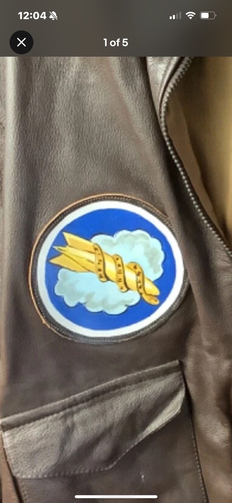 Other A-2 flight jacket Memphis Belle WW2 Size US L / EU 52-54 / 3 - 4 Thumbnail