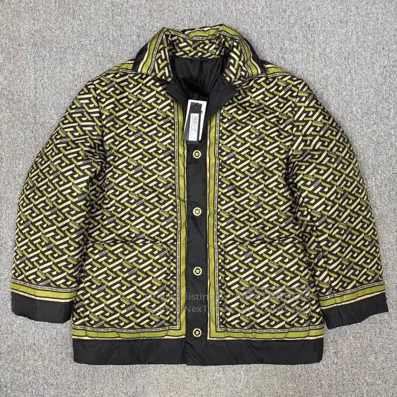 Versace Versace Color Block Cotton Jacket for Men . Size US L / EU 52-54 / 3 - 1 Thumbnail