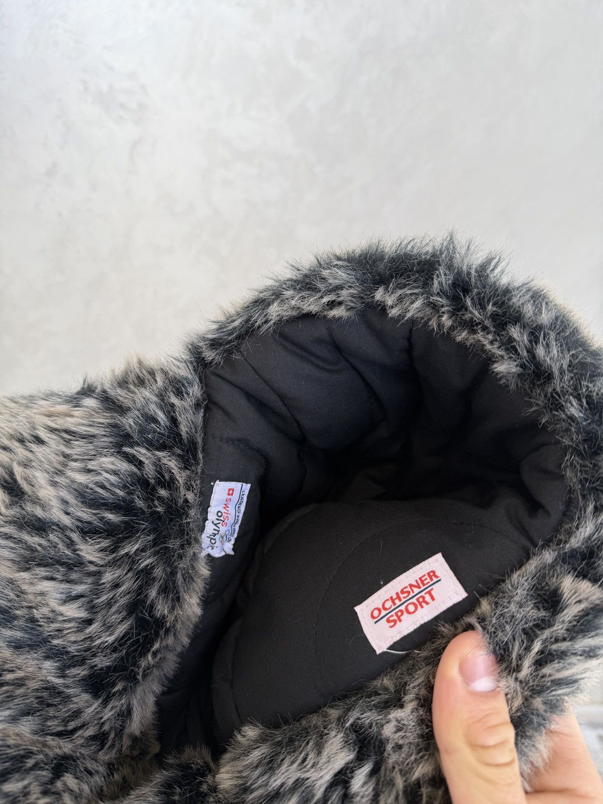 Hysteric Glamour Crazy Y2k Mohair Fuzzy Hat Ushanka Punk Winter Size ONE SIZE - 8 Thumbnail