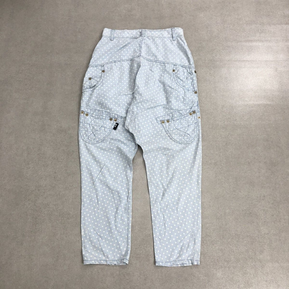 🇯🇵2000s Issey Miyake Mercibeaucoup Drop Crotch Polkadot Pants
