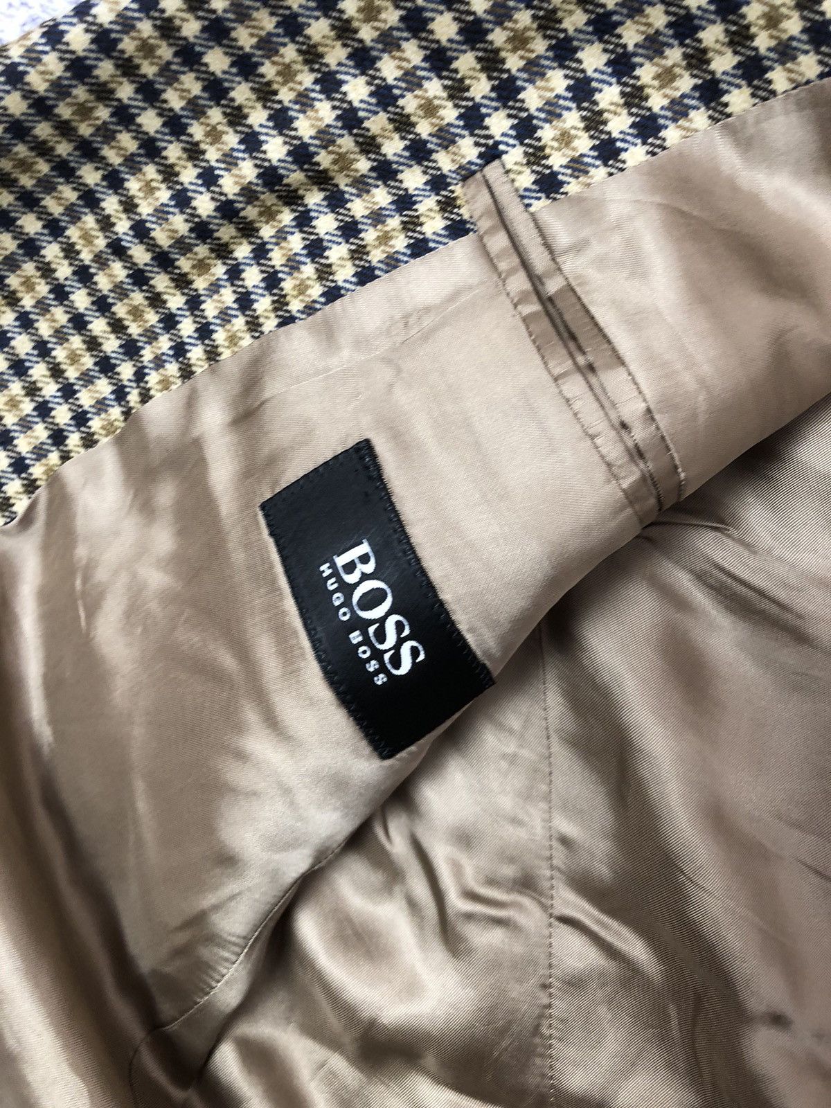 Hugo Boss × Vintage Men’s Blazer Hugo Boss size L y2k casual drill classic ykk Size 40L - 8 Thumbnail