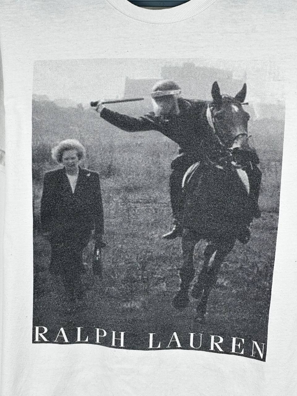Vintage Avant Garde Humor Ralph Lauren Print Y2K T Shirt Size US M / EU 48-50 / 2 - 4 Thumbnail