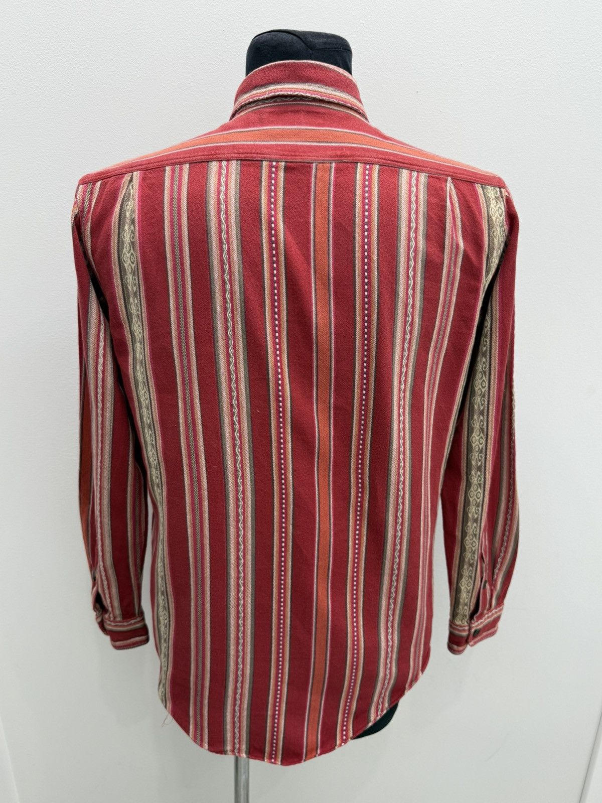 Polo Ralph Lauren Vintage Polo Ralph Lauren Country Aztec Wood Buttons Shirt Size US S / EU 44-46 / 1 - 2 Thumbnail