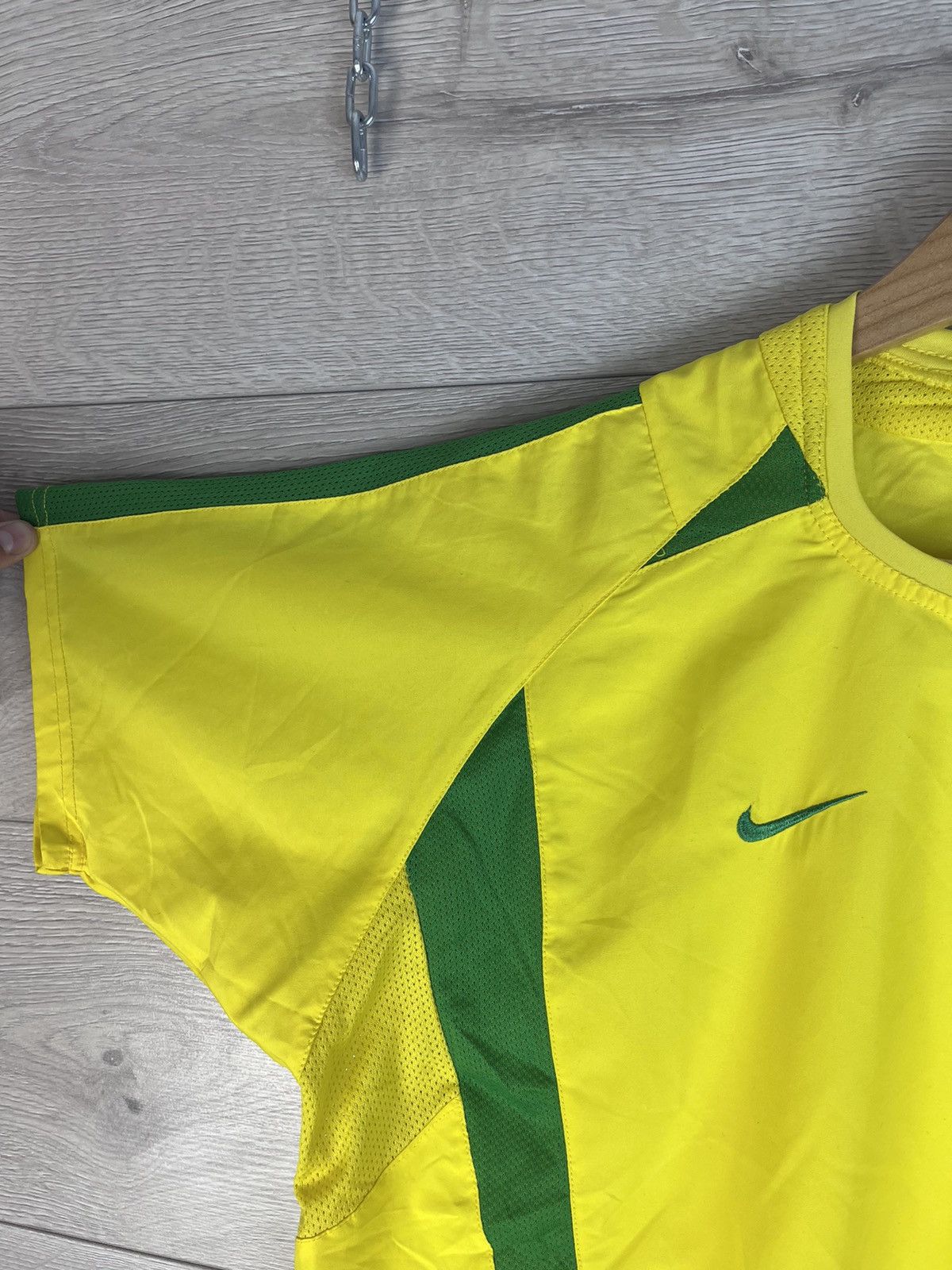 Nike Vintage men’s soccer jersey Nike Brazil 🇧🇷sport drill Size US L / EU 52-54 / 3 - 6 Thumbnail