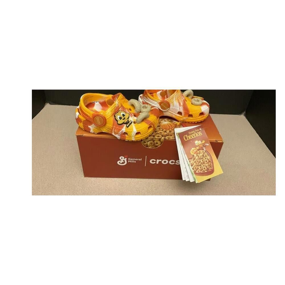 Crocs Honey Nut Cheerios x Crocs Limited Edition Toddler Size 4 Size US 5 / EU 37 - 2 Thumbnail