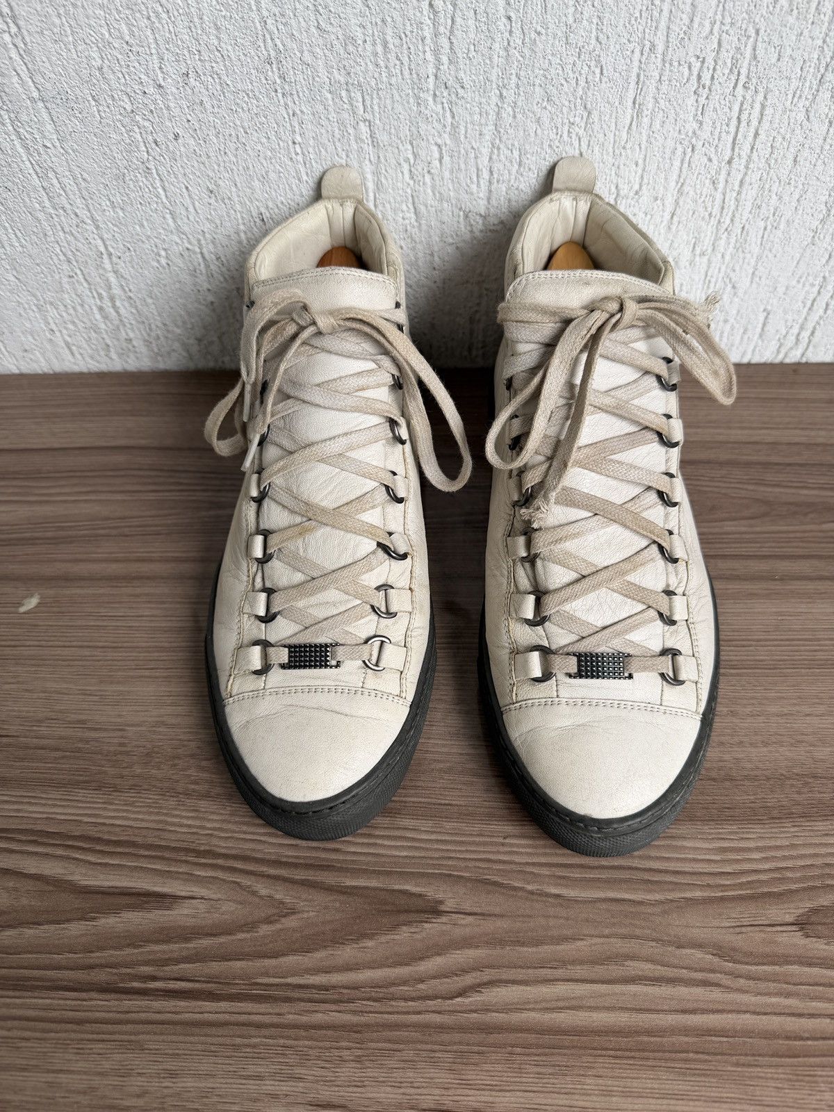Balenciaga vintage Arena leather trainer Size US 8 / EU 41 - 6 Thumbnail