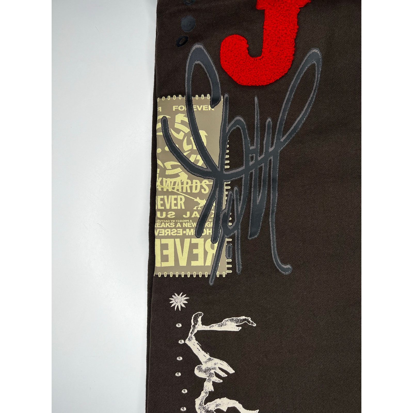 Travis Scott Travis Scott X Cactus Jack brown “Flare” Sweatpants SS22 Size US 34 / EU 50 - 6 Thumbnail