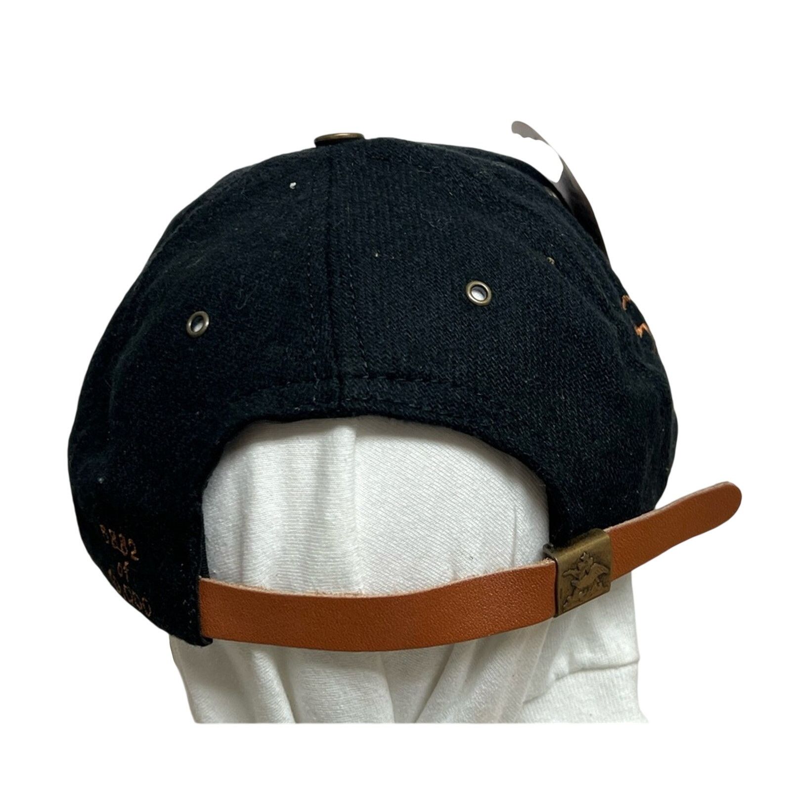 Budweiser Vintage Budweiser Anheuser Busch Beer Hat Leather Bill USA Size ONE SIZE - 6 Thumbnail