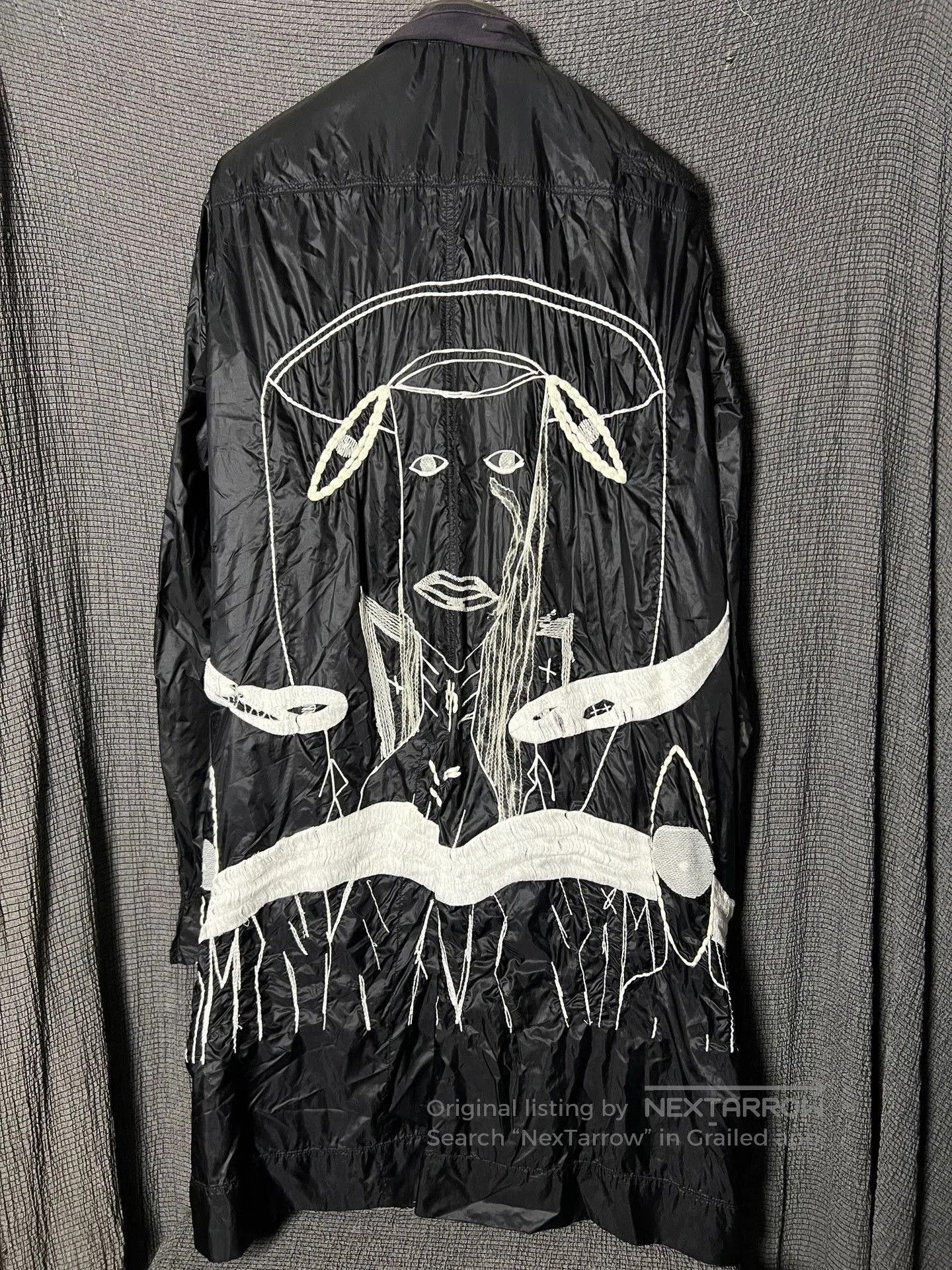 Rick Owens Rick Owens 15ss Runway Ghost Face Coat. Size US L / EU 52-54 / 3 - 2 Thumbnail