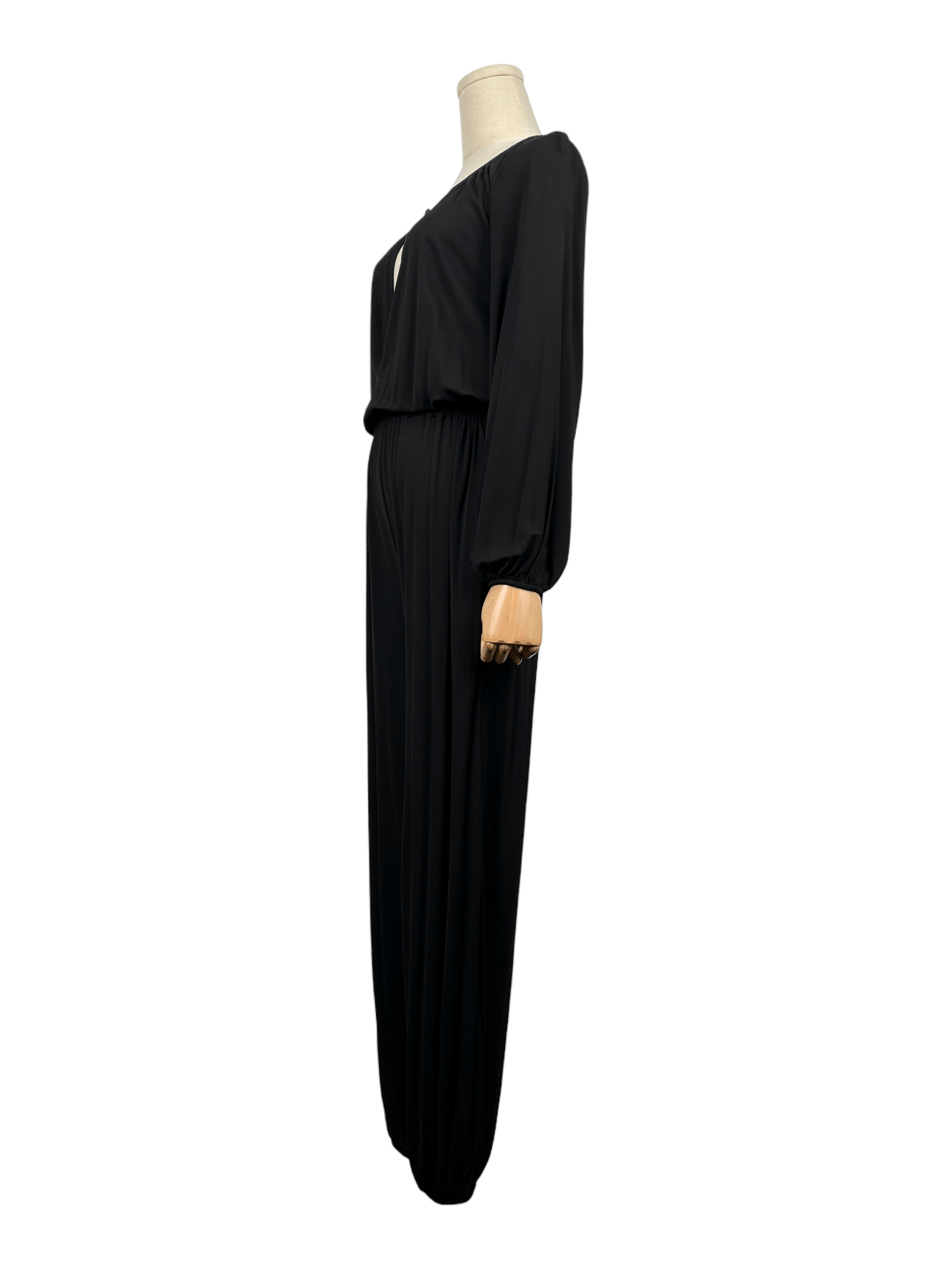 Dior Christian Dior Jumpsuit With Open V And Elastic Waistline Size XS / US 0-2 / IT 36-38 - 3 Thumbnail
