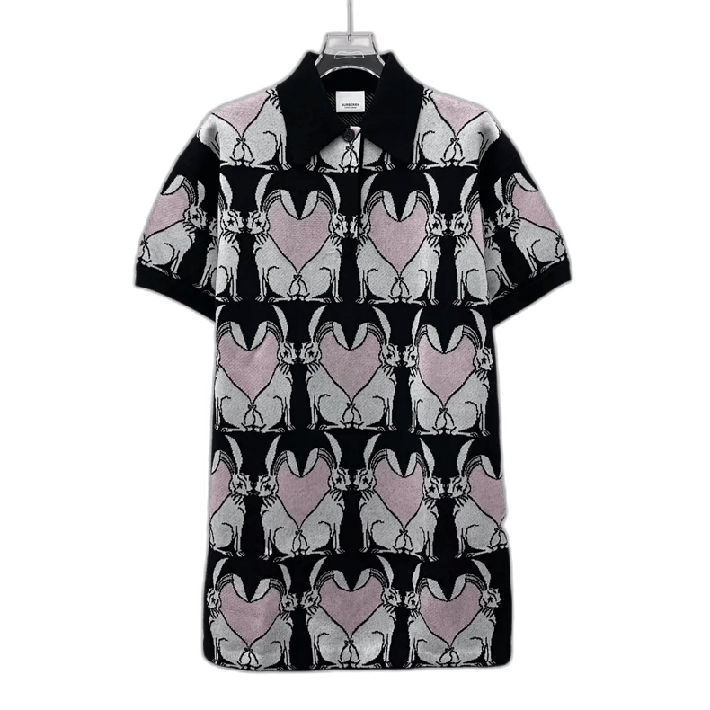 Burberry Burberry Rabbit Year Color-Block Short Dress Size XS / US 0-2 / IT 36-38 - 1 Thumbnail
