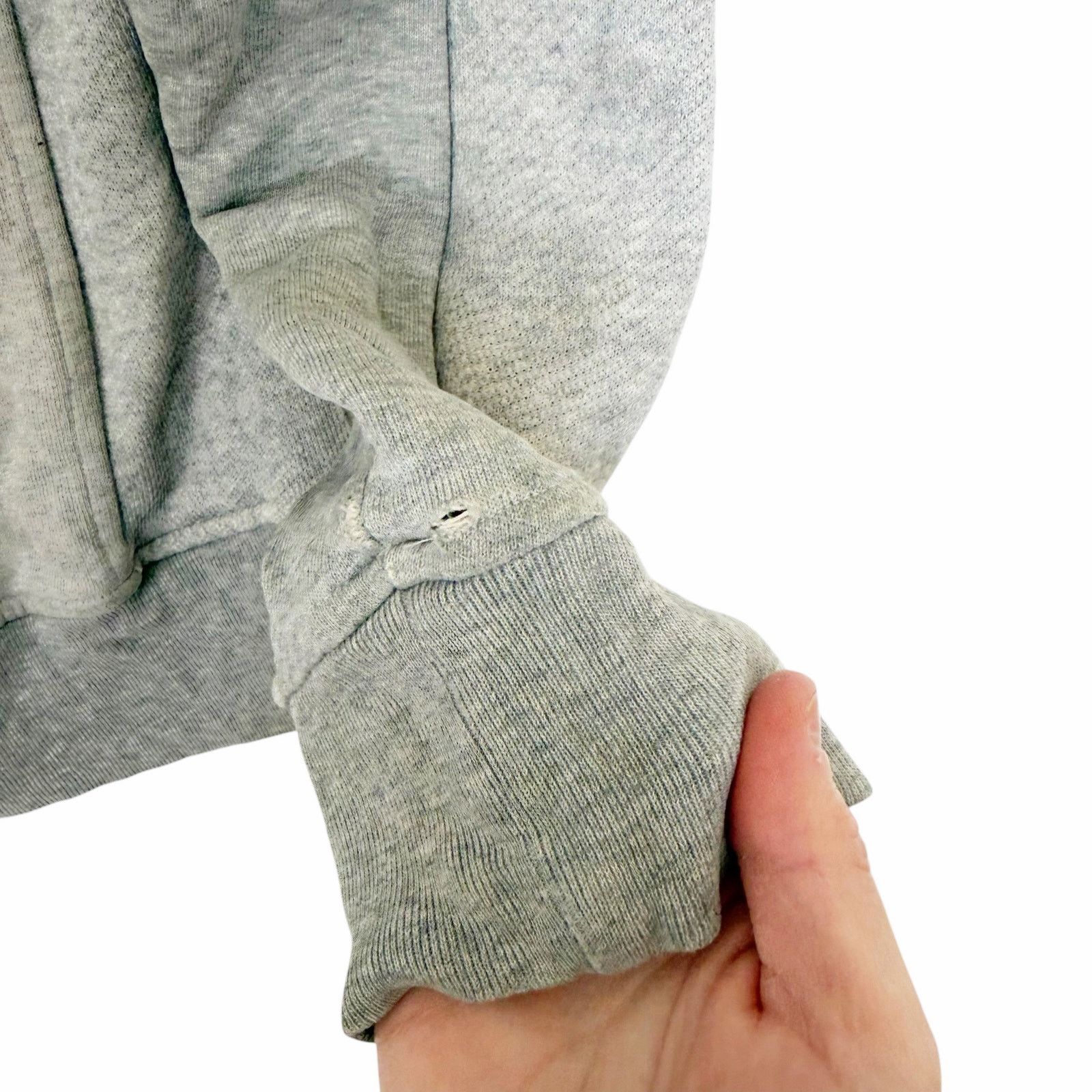 Our Legacy Our Legacy SS15 Grey Melange Crewneck Sweatshirt Sz S Size S / US 4 / IT 40 - 4 Thumbnail