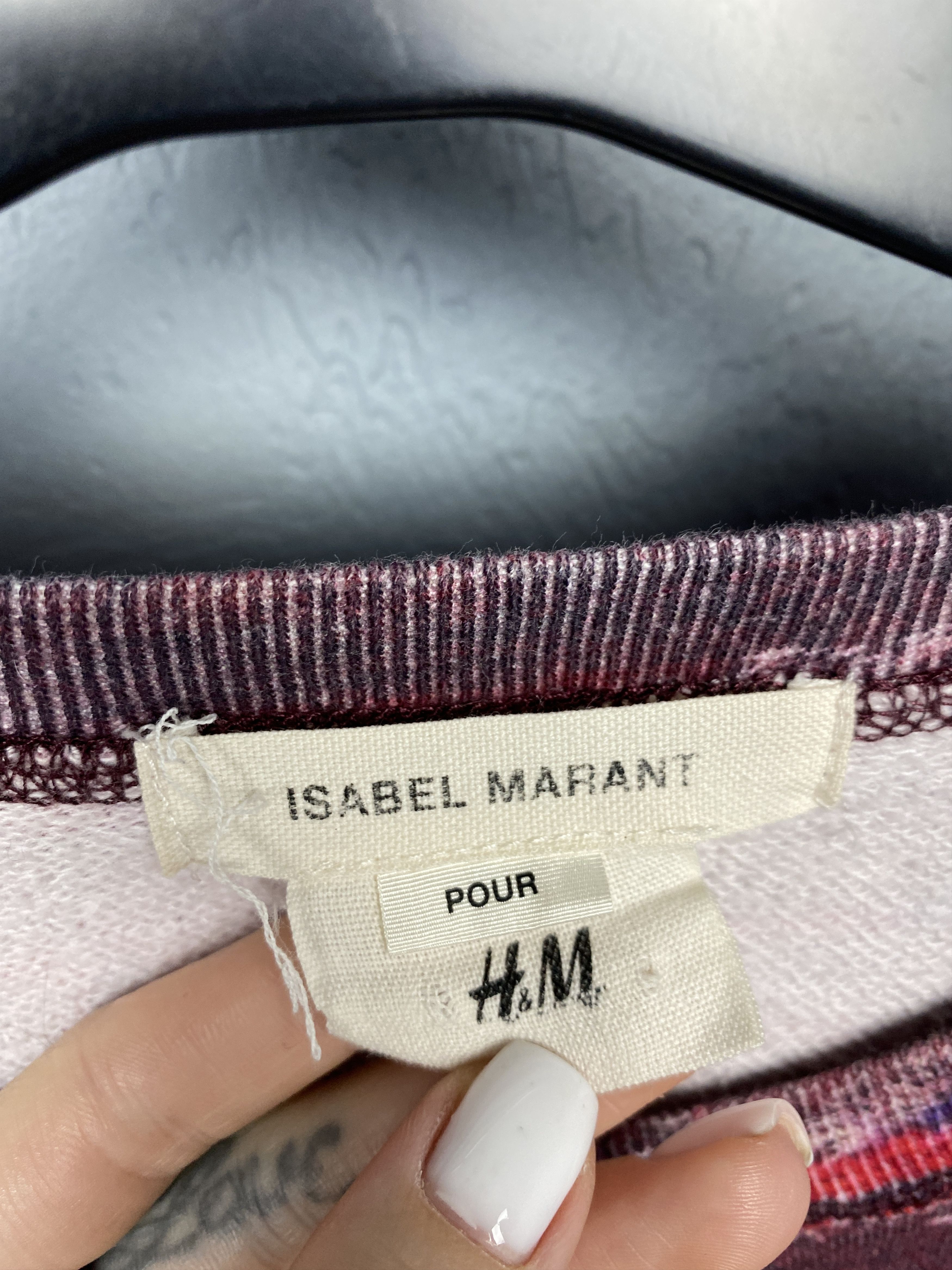 H&M × Isabel Marant Isabel Marant Pour H&M Womens Crew Neck Sweater Size M / US 6-8 / IT 42-44 - 3 Thumbnail