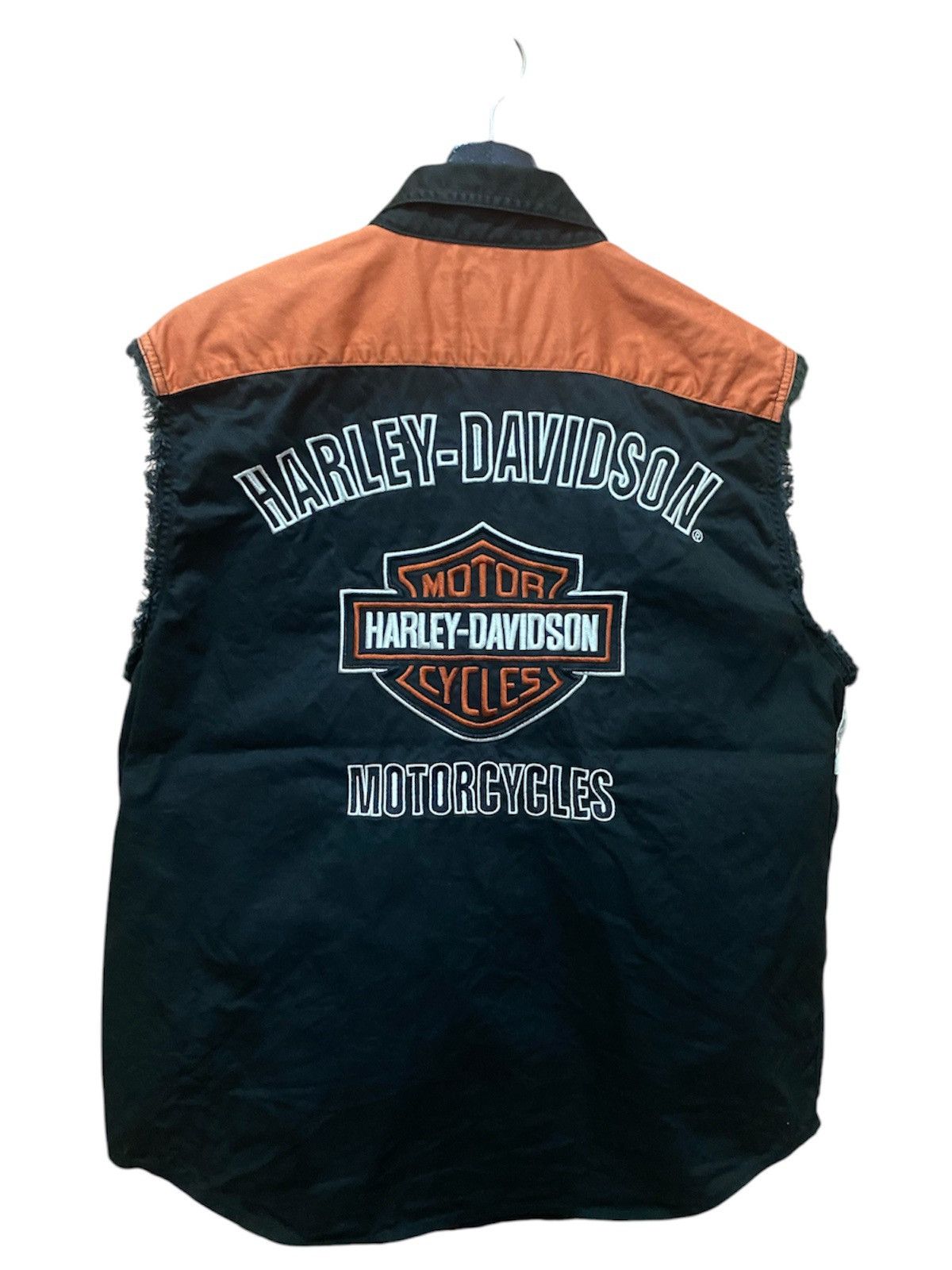 Harley Davidson Vintage 2007 Harley-Davidson Sleeveless Button-Up Vest Size US M / EU 48-50 / 2 - 4 Thumbnail