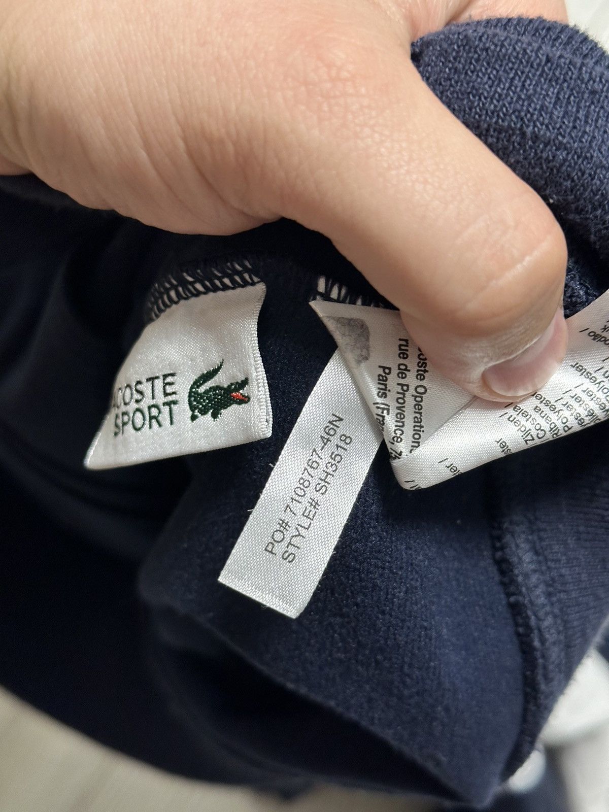 Lacoste Vintage Lacoste Sport Light Jacket White/Navy Crocodile Size US M / EU 48-50 / 2 - 6 Thumbnail