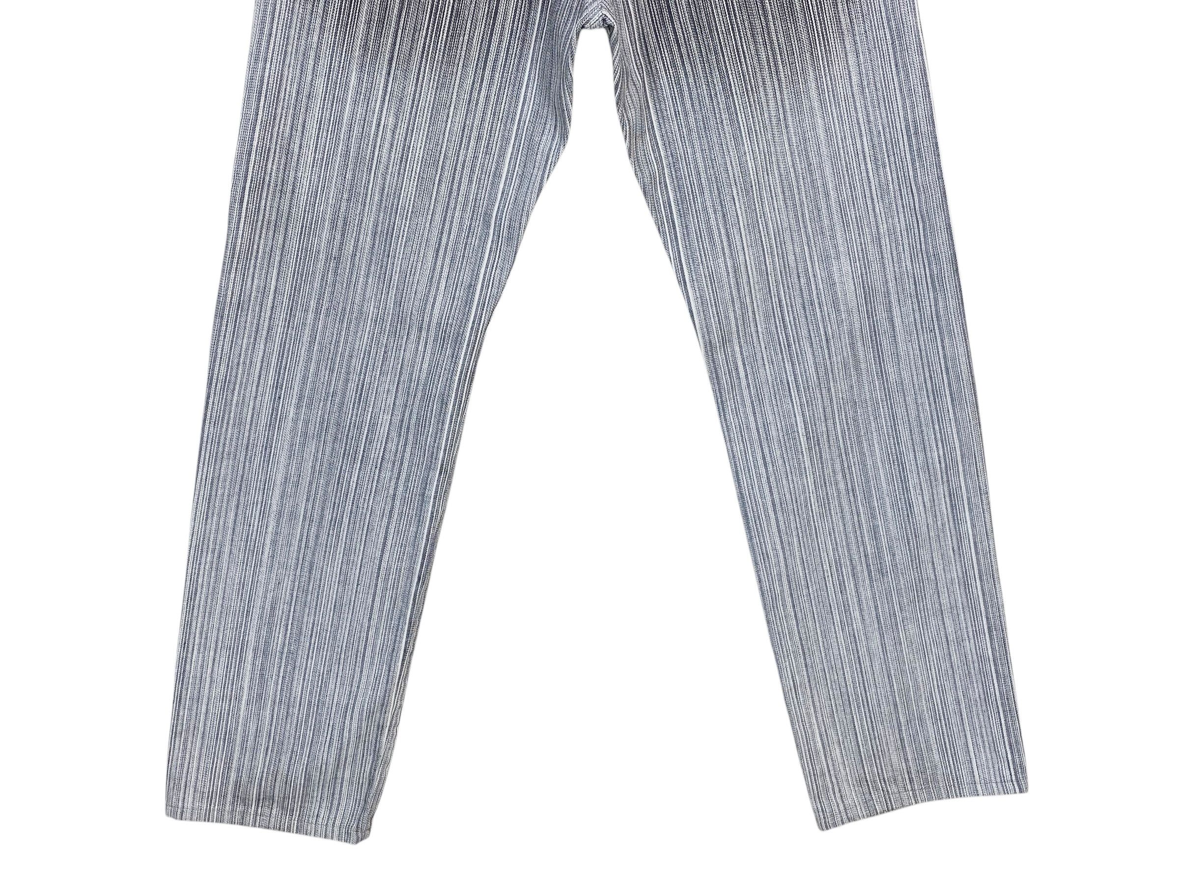Japanese Brand Semantic Design Stripes Punk Denim Jeans Japanese Brand Size US 29 - 6 Thumbnail