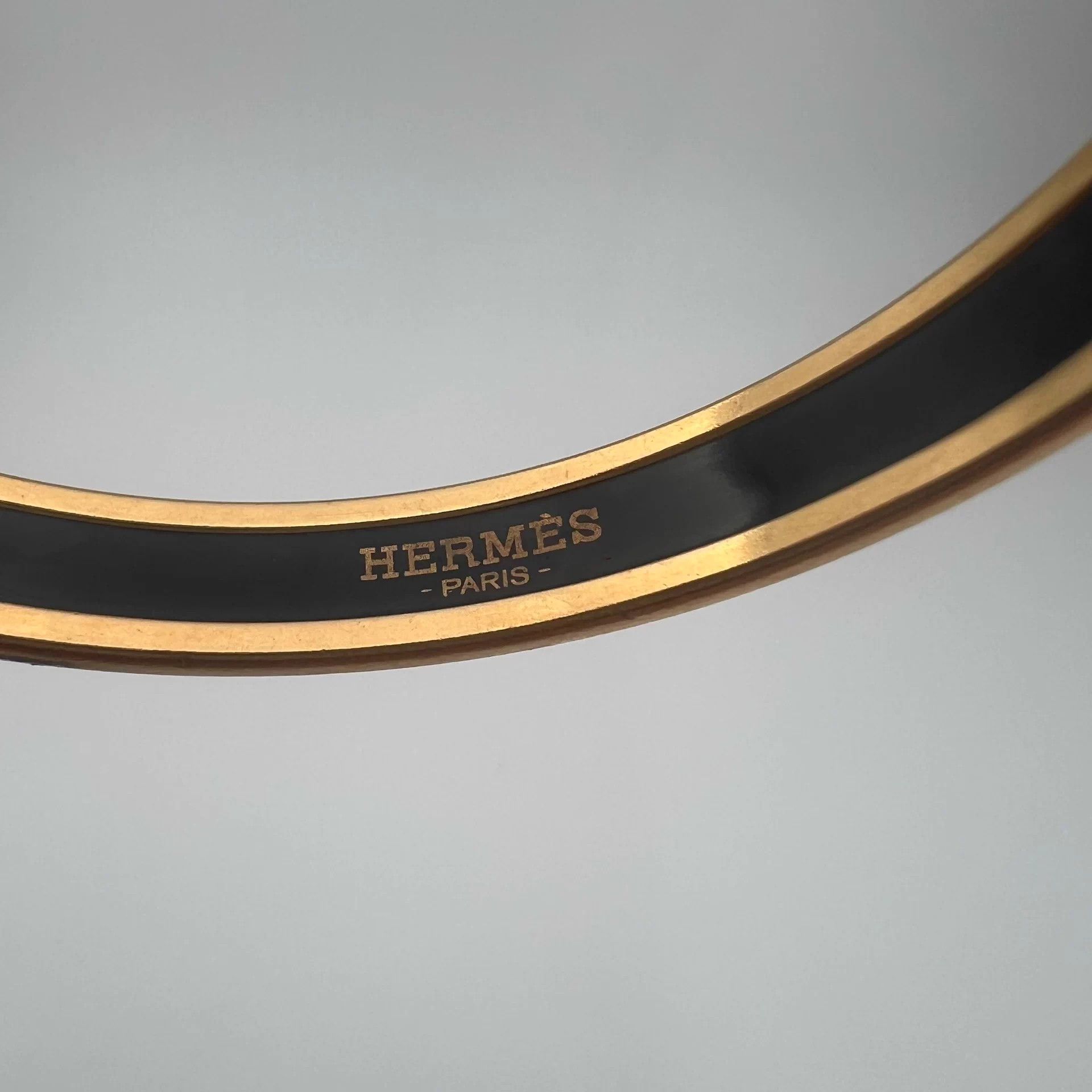 Hermes HERMES color blocked alloy bracelet Size ONE SIZE - 3 Thumbnail