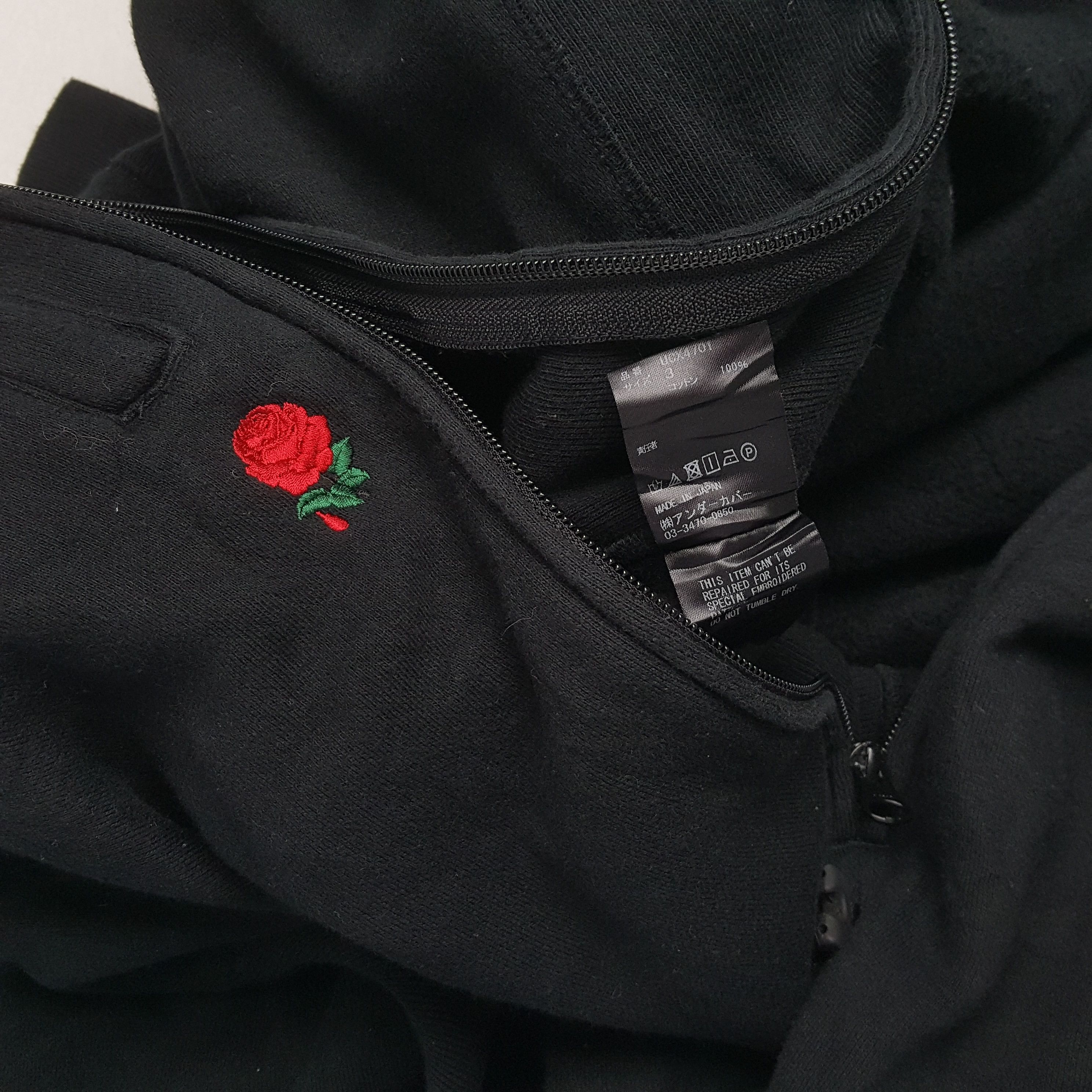 Japanese Brand × Jun Takahashi × Undercover Vintage UNDERCOVER JUN TAKAHASHI Designer Coverall Hoodies Size US L / EU 52-54 / 3 - 12 Thumbnail