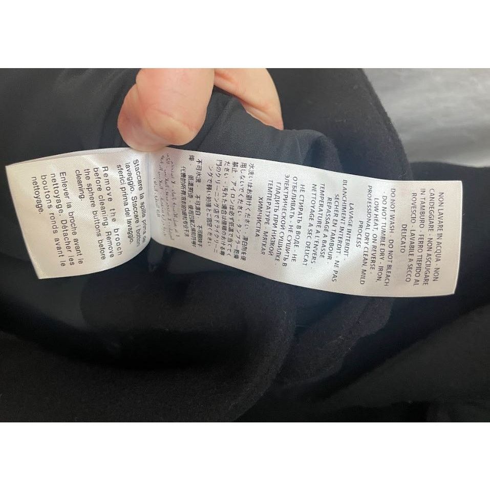 Gucci Black Coat Sz 44 Size L / US 10 / IT 46 - 7 Thumbnail