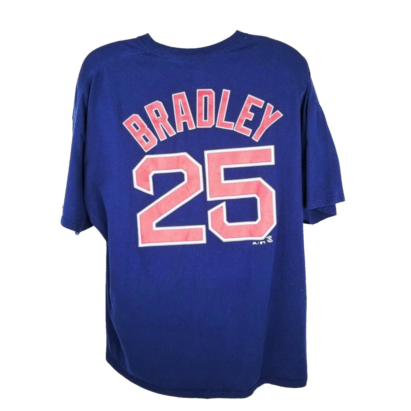 Majestic Majestic Boston Red Sox T Shirt Bradley 25 Mens Size 2XL Size US XXL / EU 58 / 5 - 2 Thumbnail