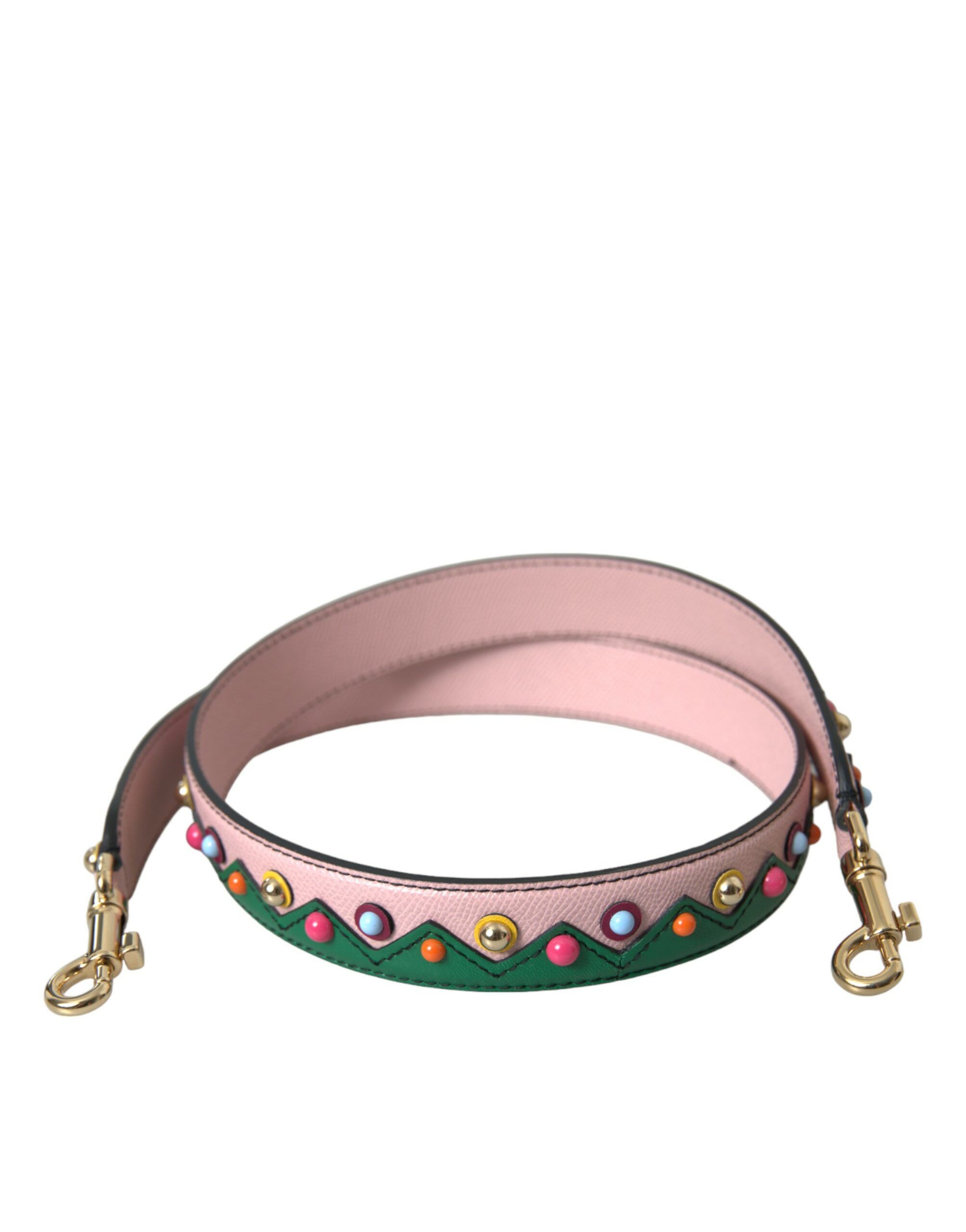 Dolce & Gabbana Pink Leather Handbag Accessory Shoulder Women's Strap Size ONE SIZE - 1 Thumbnail