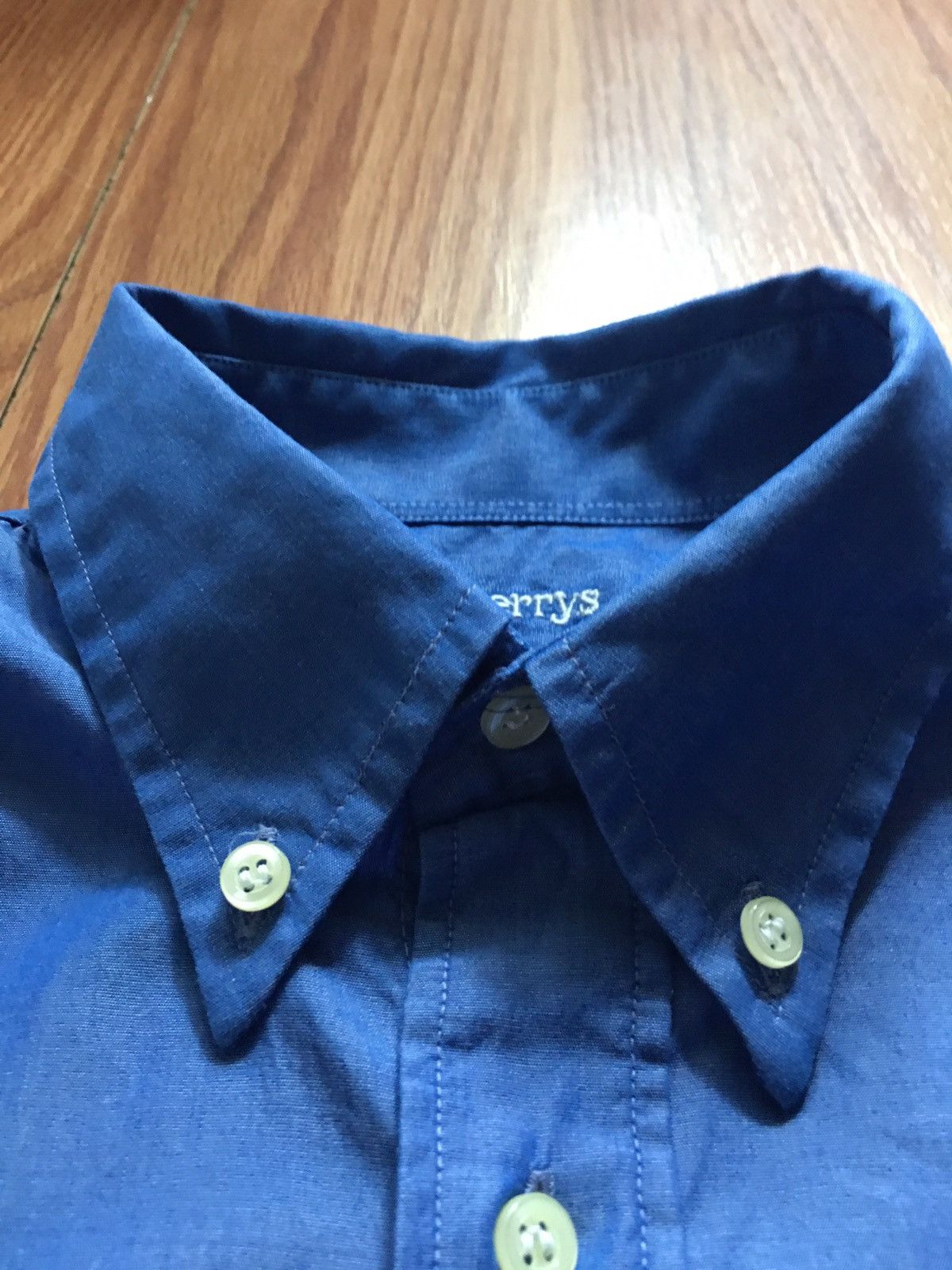 Burberry Burberrys Blue Cotton Elegant Shirt Size 15.5 / 39 Size 40S - 7 Thumbnail