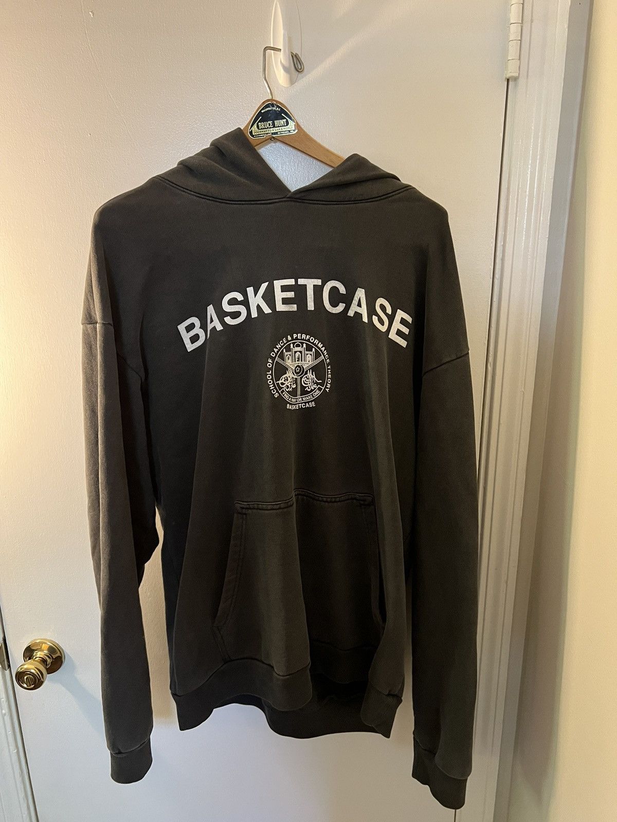 image of Basketcase Gallery Hoodie in Grey, Men's (Size XL)