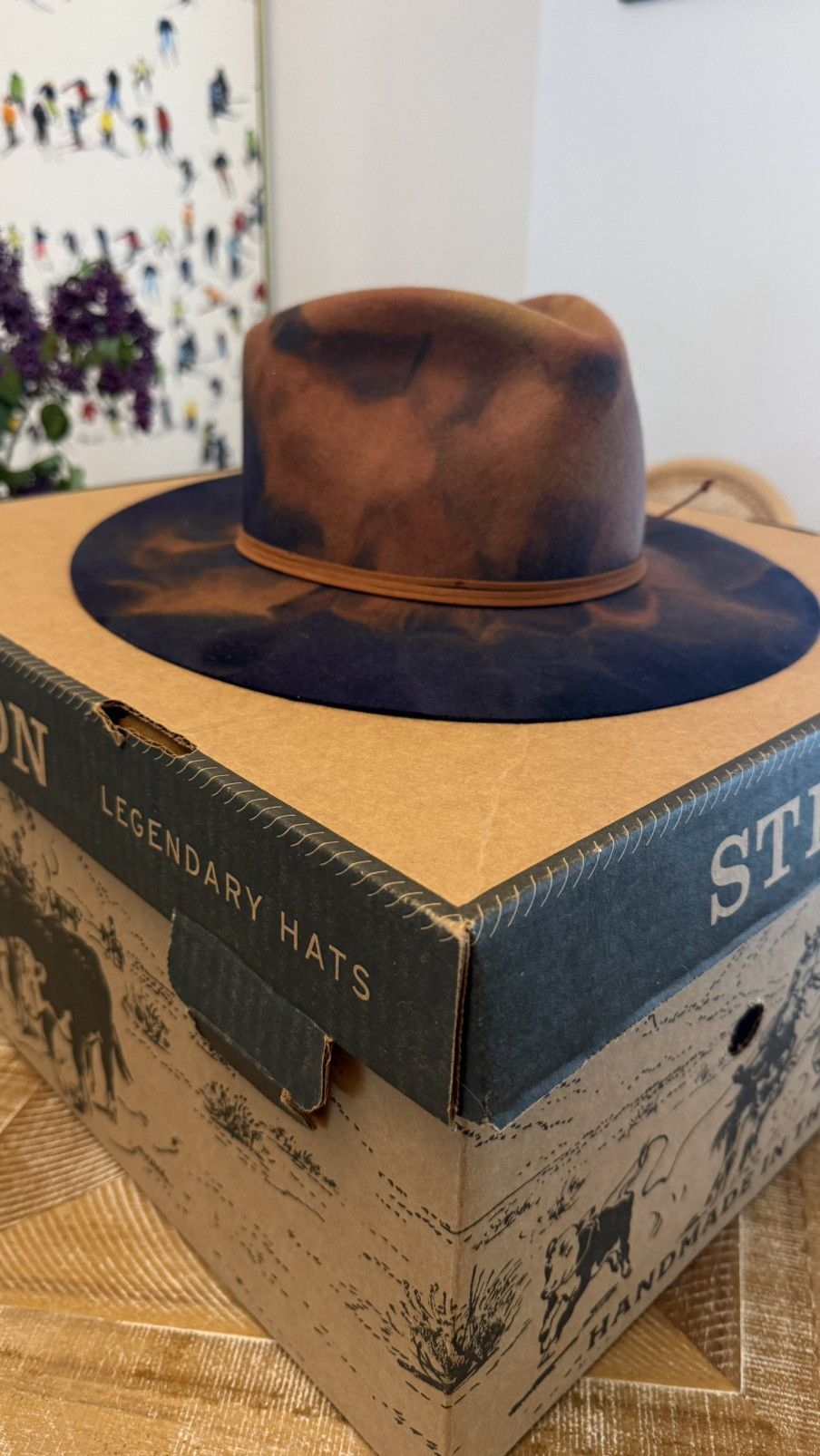 Stetson Stetson Retrograde Flat Brim Fedora Hat Size ONE SIZE - 2 Thumbnail