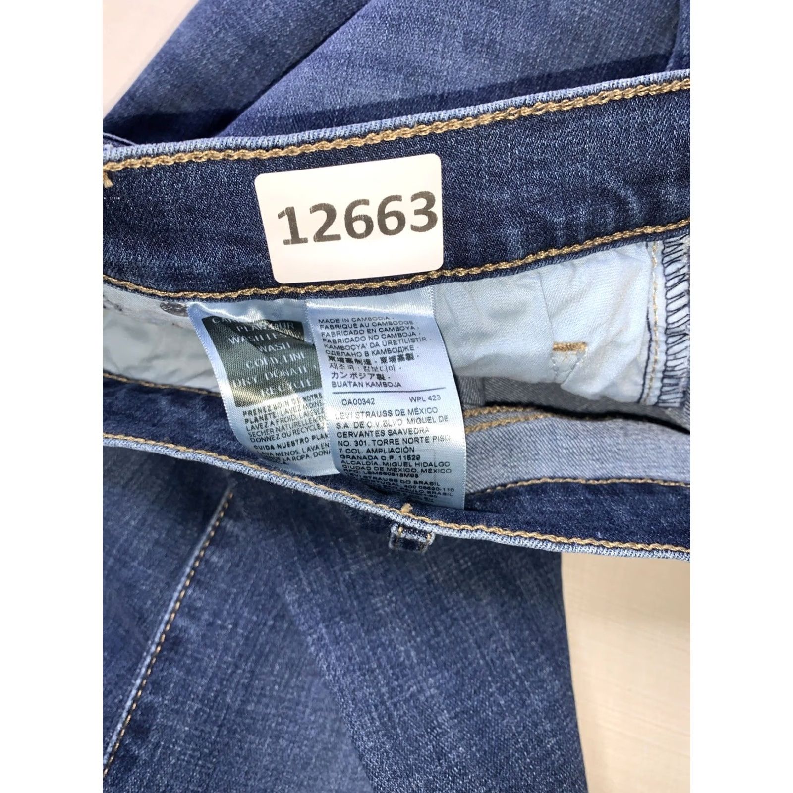 Levi's Levi’s Classic Bootcut Stretch Mid Rise Jeans Women’s 8 Blue Denim Regular Inseam 30 Size 30" / US 8 / IT 44 - 5 Thumbnail