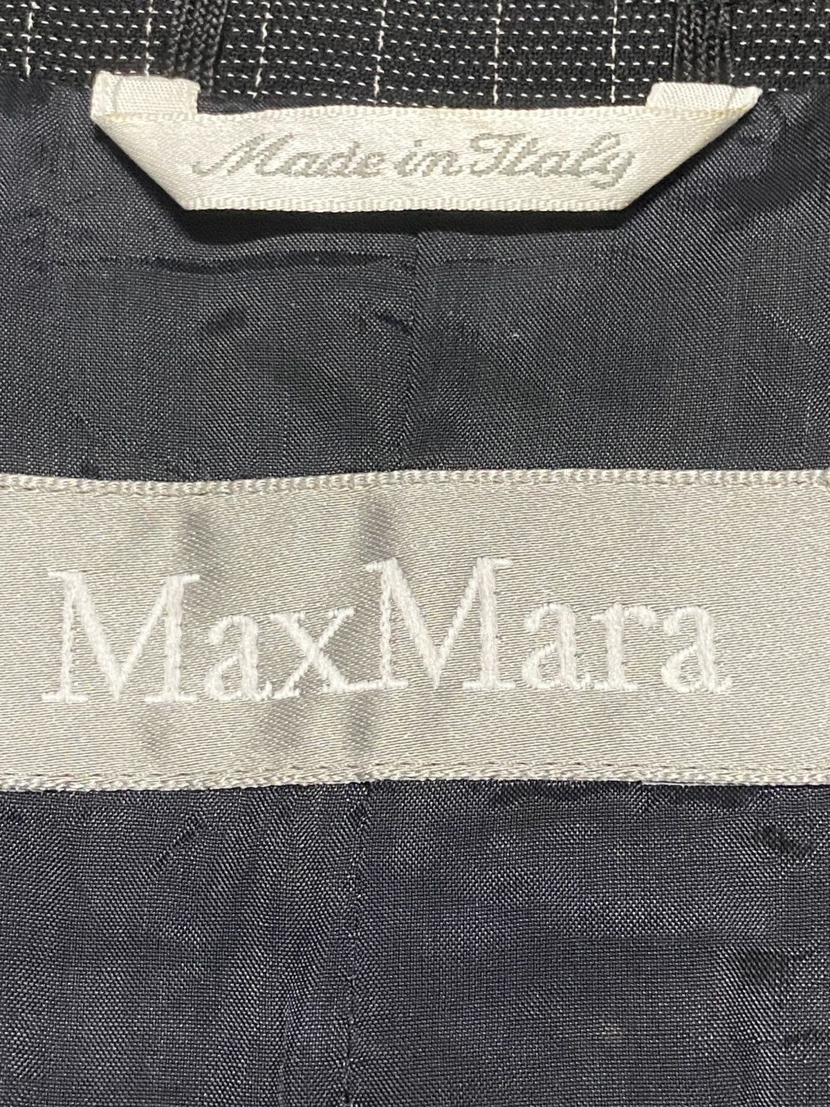 Designer × Max Mara × Weekend Max Mara Max Mara Striped Blazer Jacket Size S / US 4 / IT 40 - 4 Thumbnail