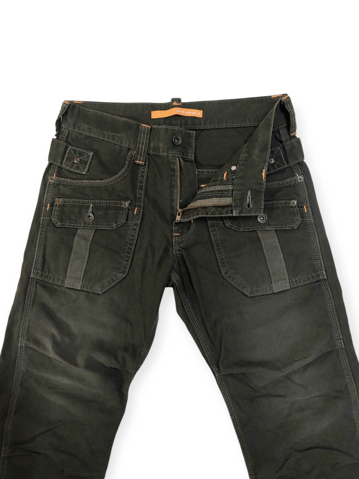 Edwin Exclusive Baggy Style Buckle Back Denim