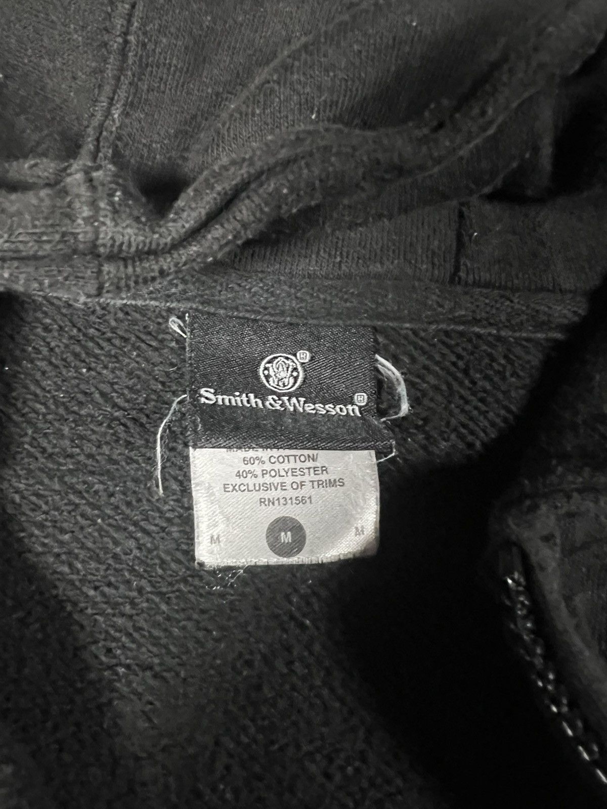 Vintage Vintage Y2k Smith & Wesson Guns Opium Grunge Hoodie Jacket Size US M / EU 48-50 / 2 - 3 Thumbnail