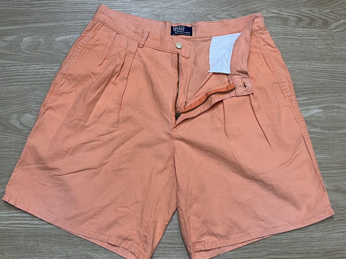 Polo Ralph Lauren Polo Ralph Lauren Short Faded Orange Pants Size US 31 - 8 Thumbnail