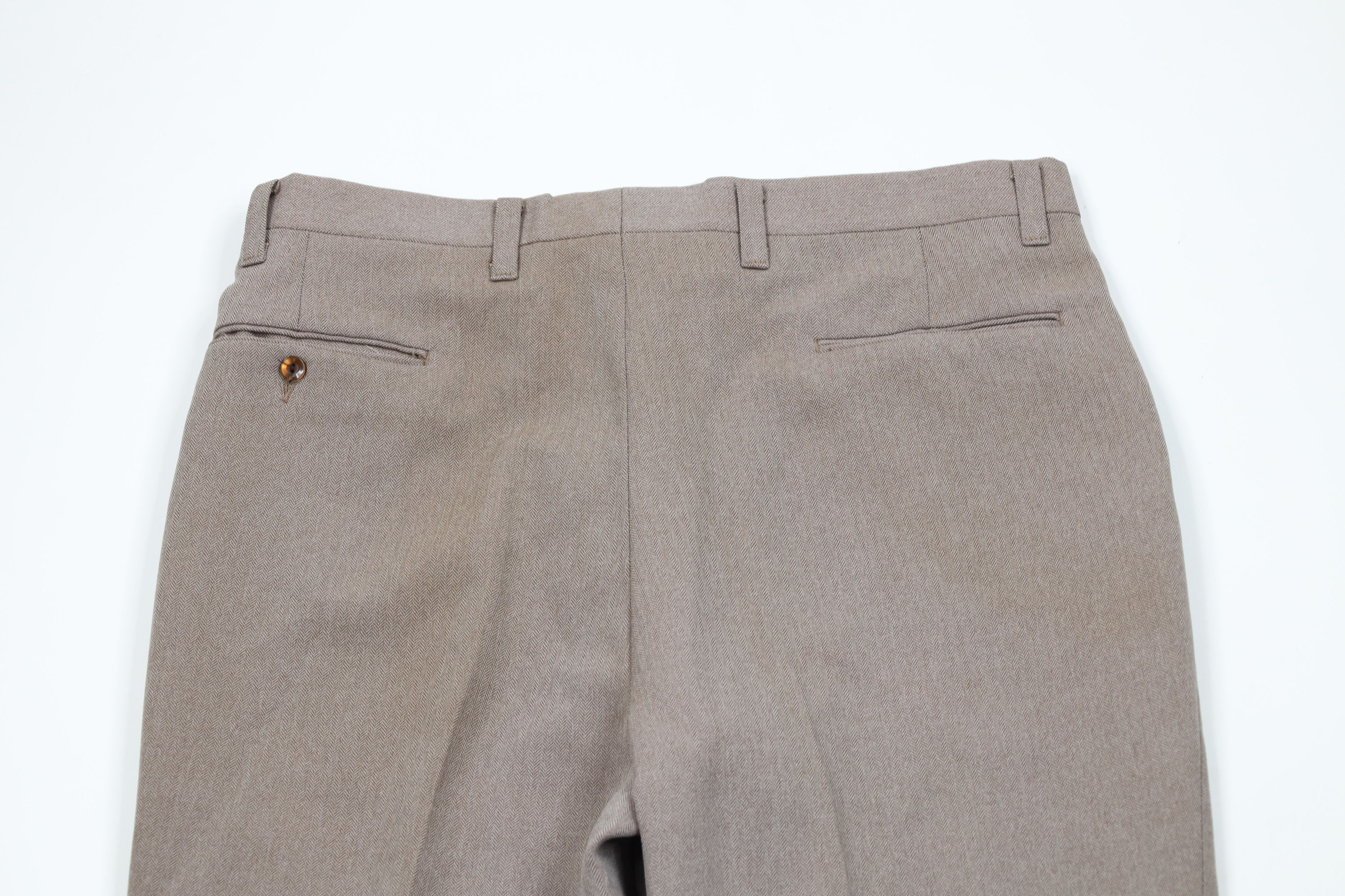 Vintage Vintage 70s Streetwear Knit Bell Bottoms Chino Pants USA Size US 34 / EU 50 - 11 Thumbnail