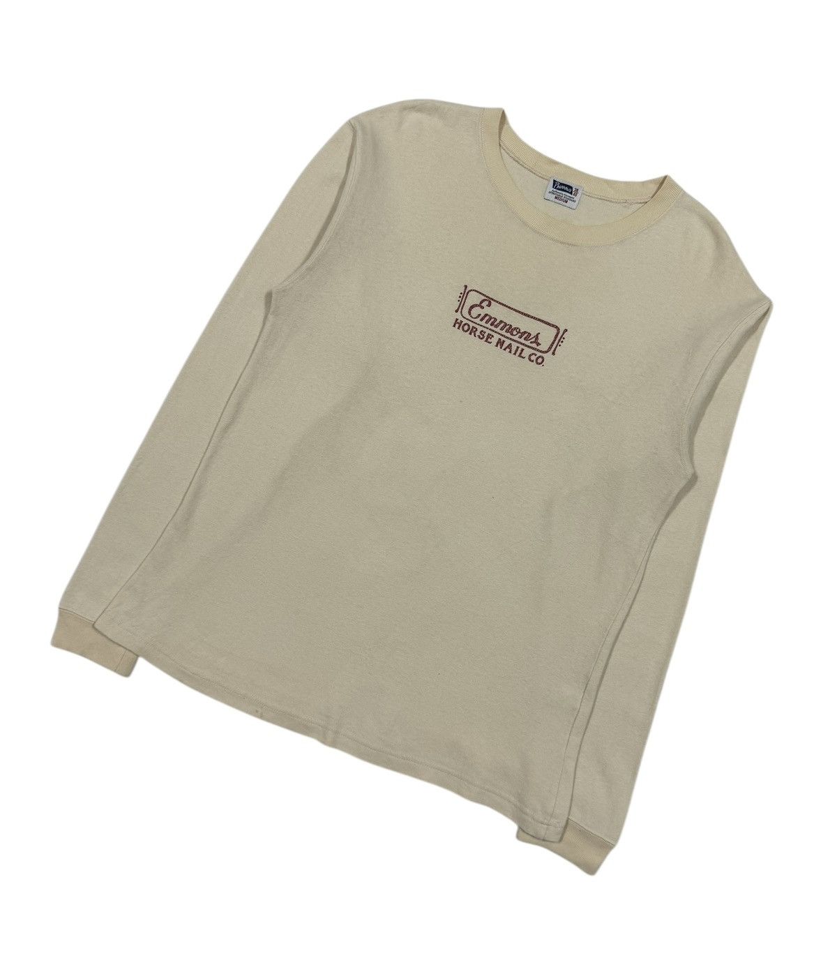 Japanese Brand × Pherrow's Pherrow's Emmons Printron T [Off-White]A longsleeved T-shirt Size US M / EU 48-50 / 2 - 7 Thumbnail