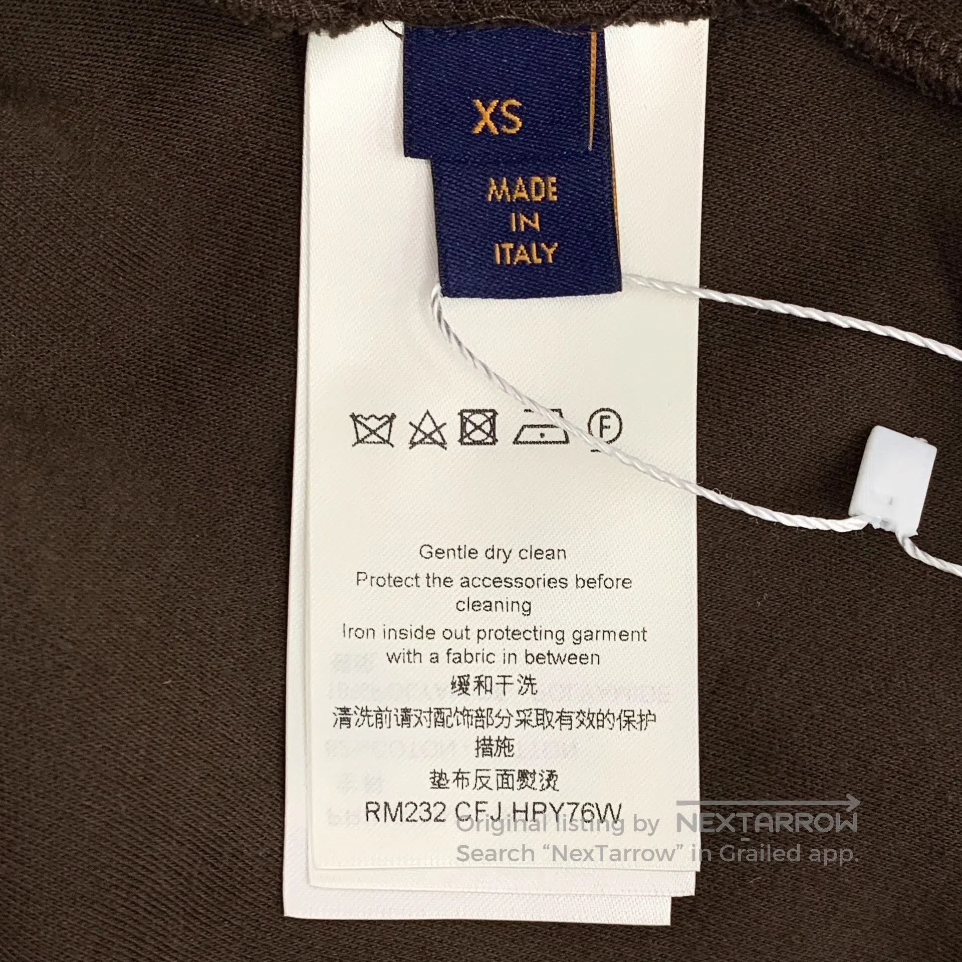Louis Vuitton Louis Vuitton Caramel logo hooded long-sleeve sweatshirt| Size US XS / EU 42 / 0 - 8 Thumbnail